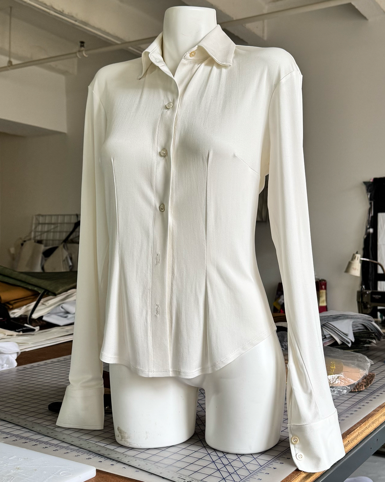 Silk Girlfriend Shirt