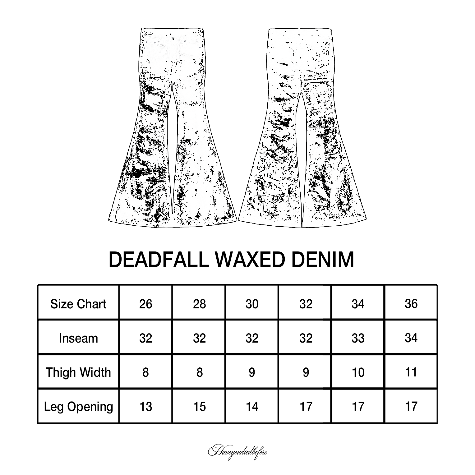 Deadfall Waxed Denim