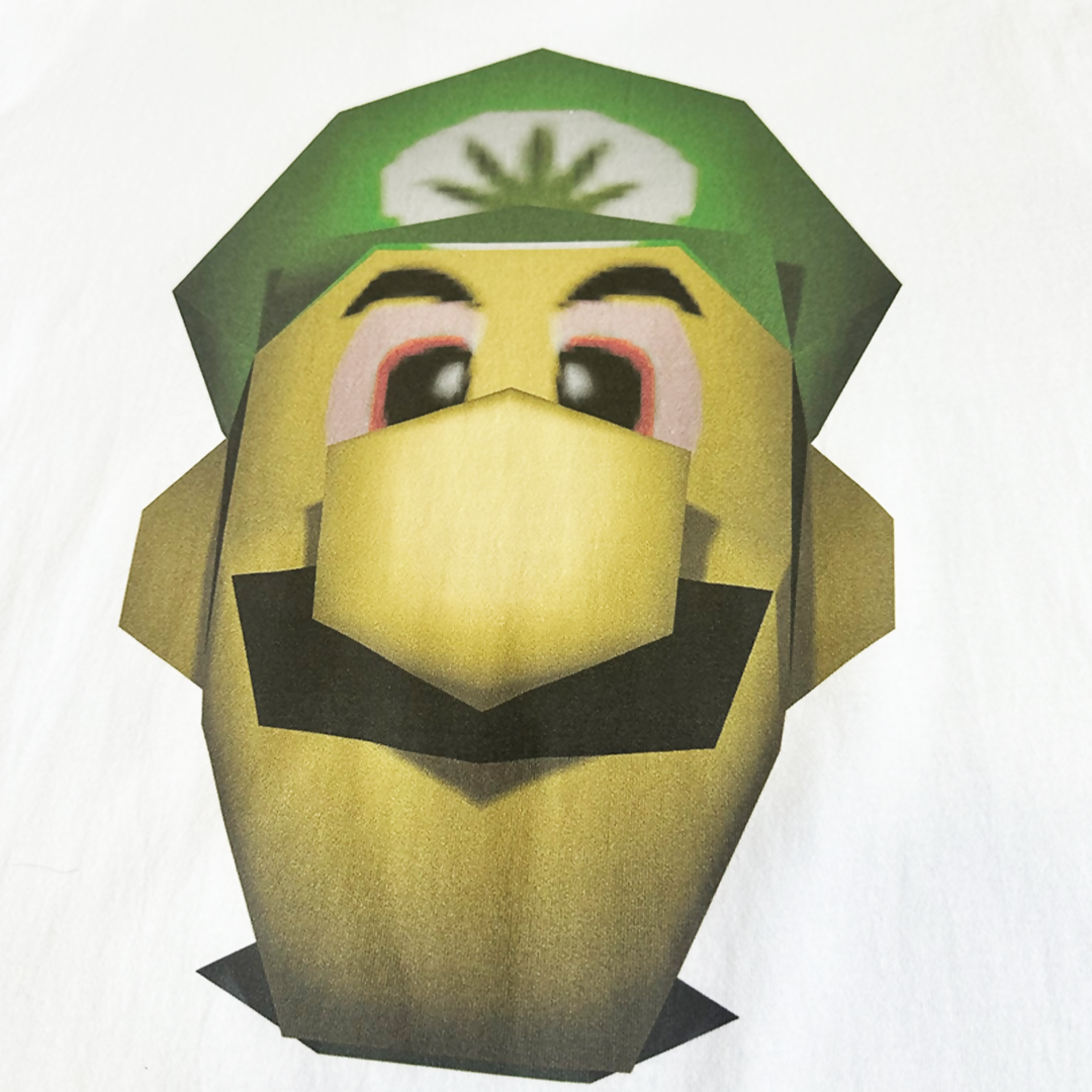 Chill Luigi Tee Back Details