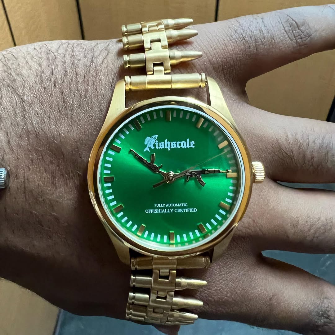 FULLY AUTOMATIC WATCH (GREEN GOLD)
