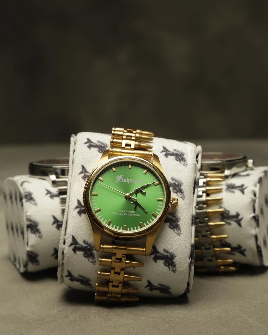 FULLY AUTOMATIC WATCH (GREEN GOLD)