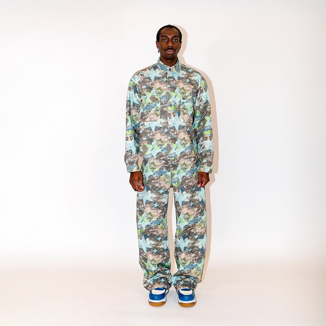 FADED STARS DENIM JACKET