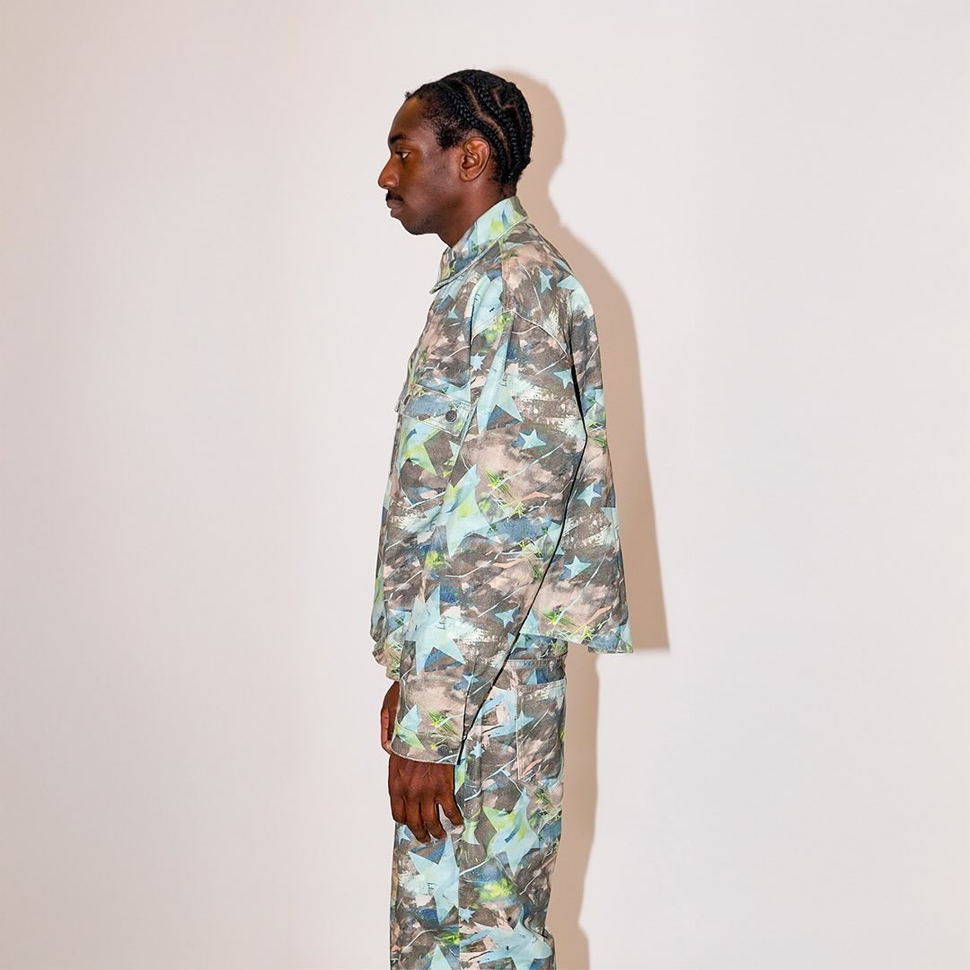 FADED STARS DENIM JACKET