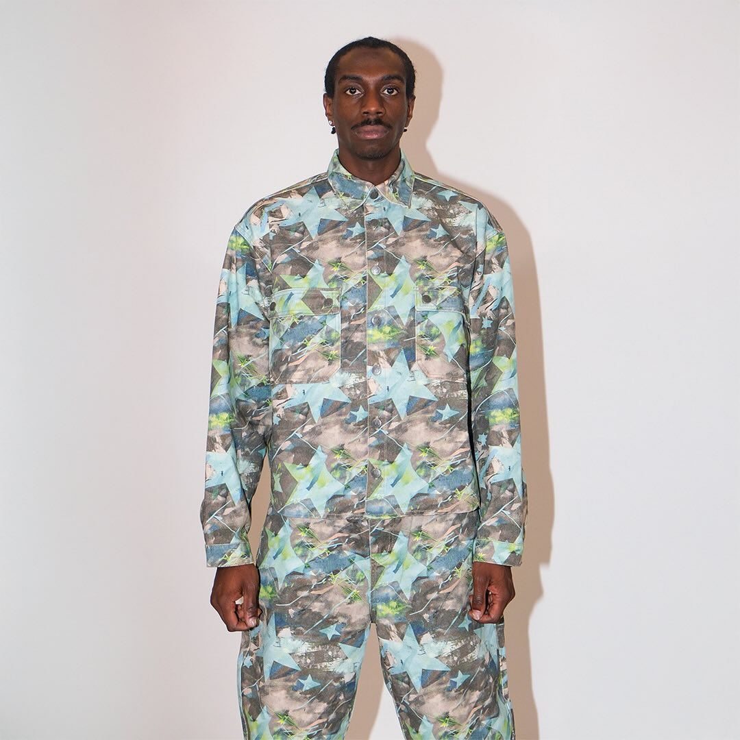 FADED STARS DENIM JACKET