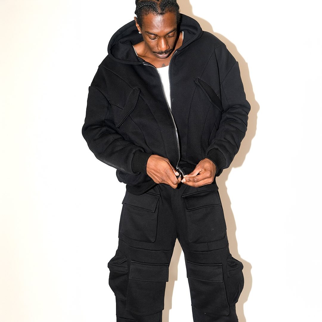 BOMBER HOODIE