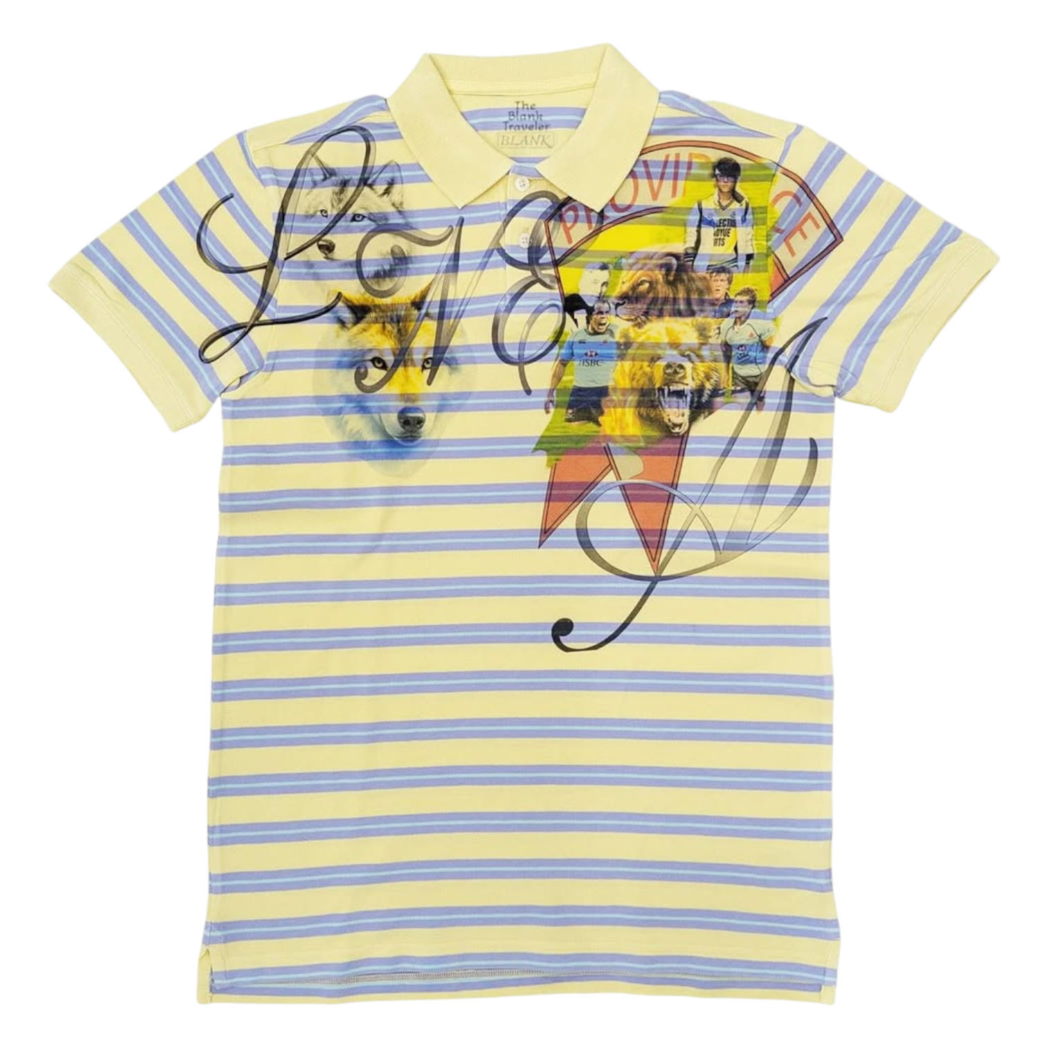 A New England Striped Polo