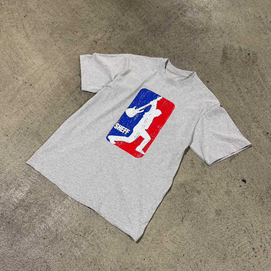 100% COTTON RBA TEE (GREY)