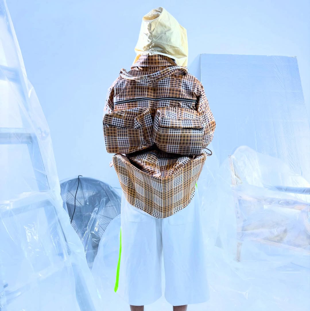 The Marcano ( leather ) shirt/bag