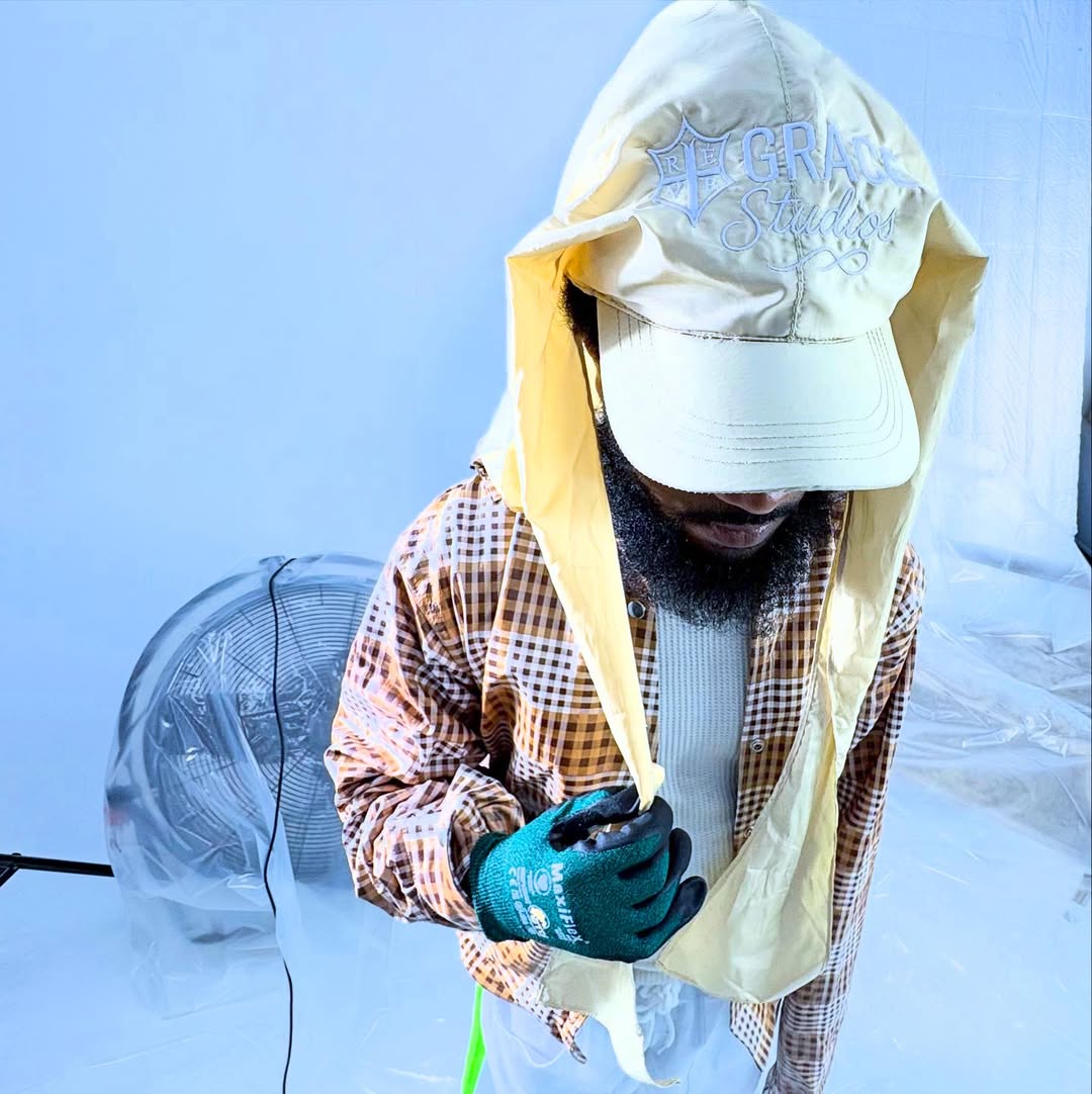 The Marcano ( leather ) shirt/bag