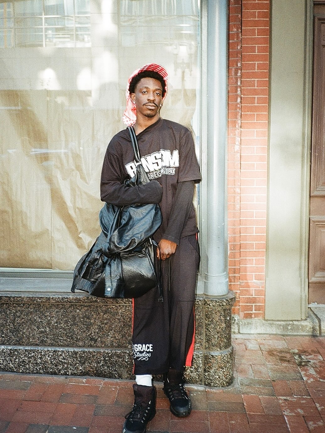 The Marcano ( leather) shirt/bag