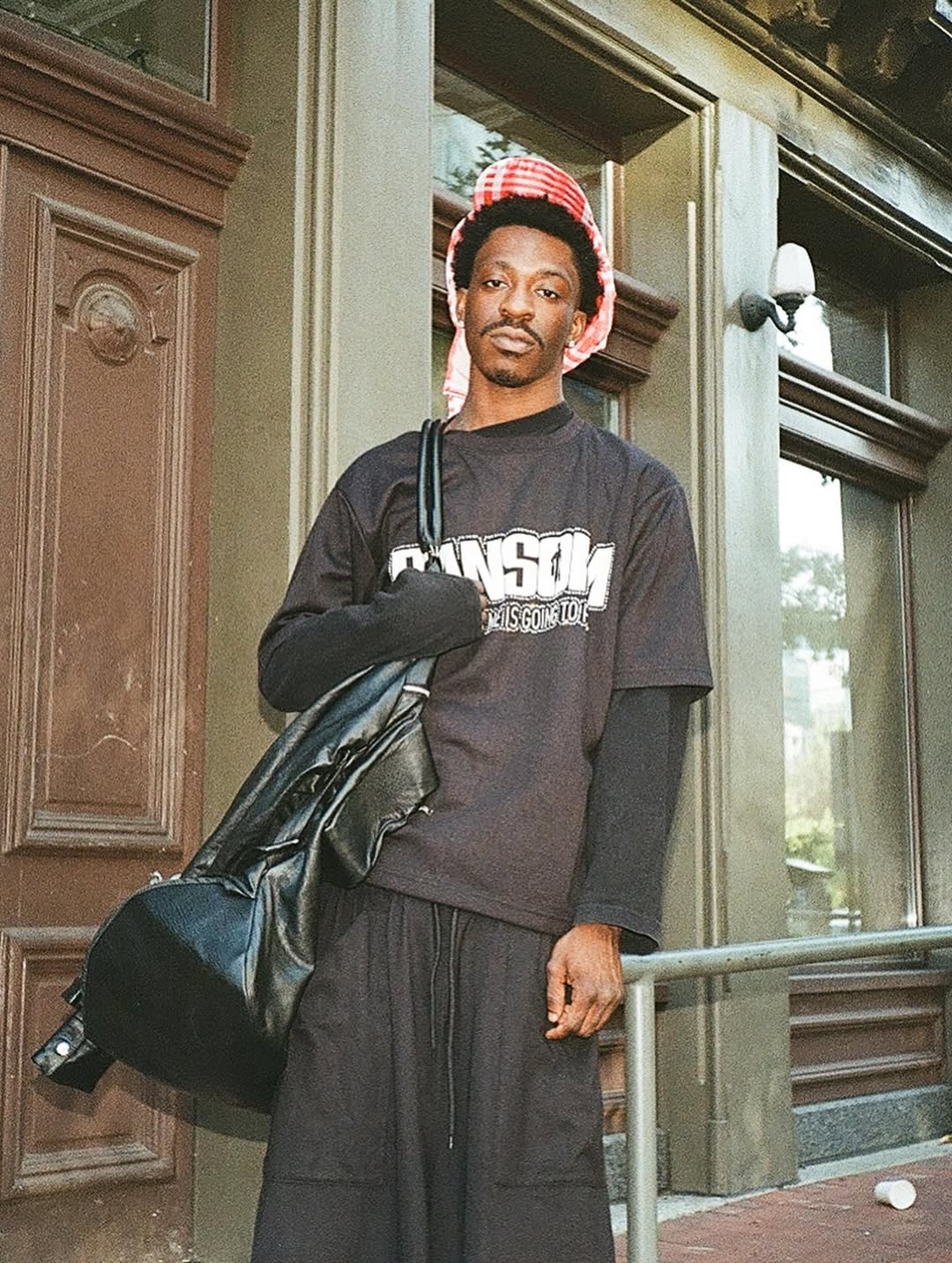 The Marcano ( leather) shirt/bag