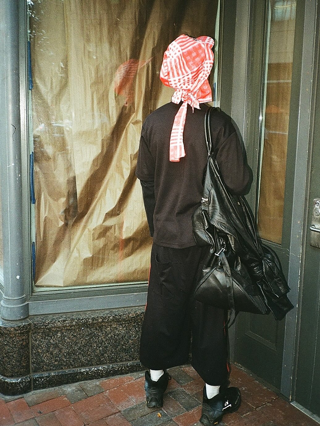 The Marcano ( leather) shirt/bag