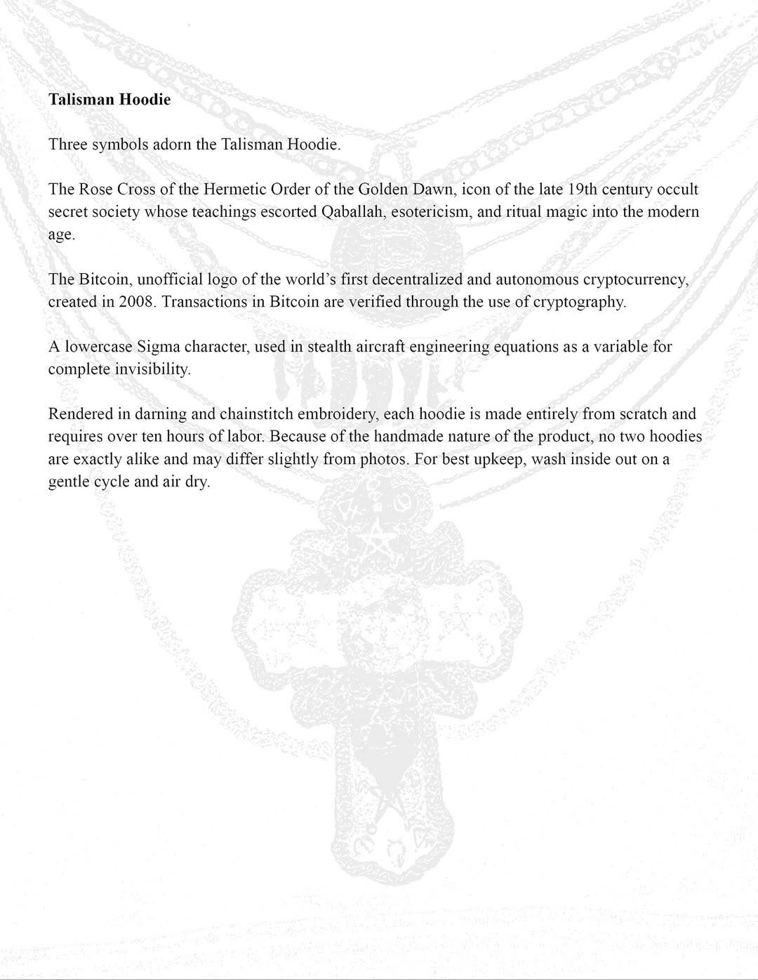 Talisman Hoodie II