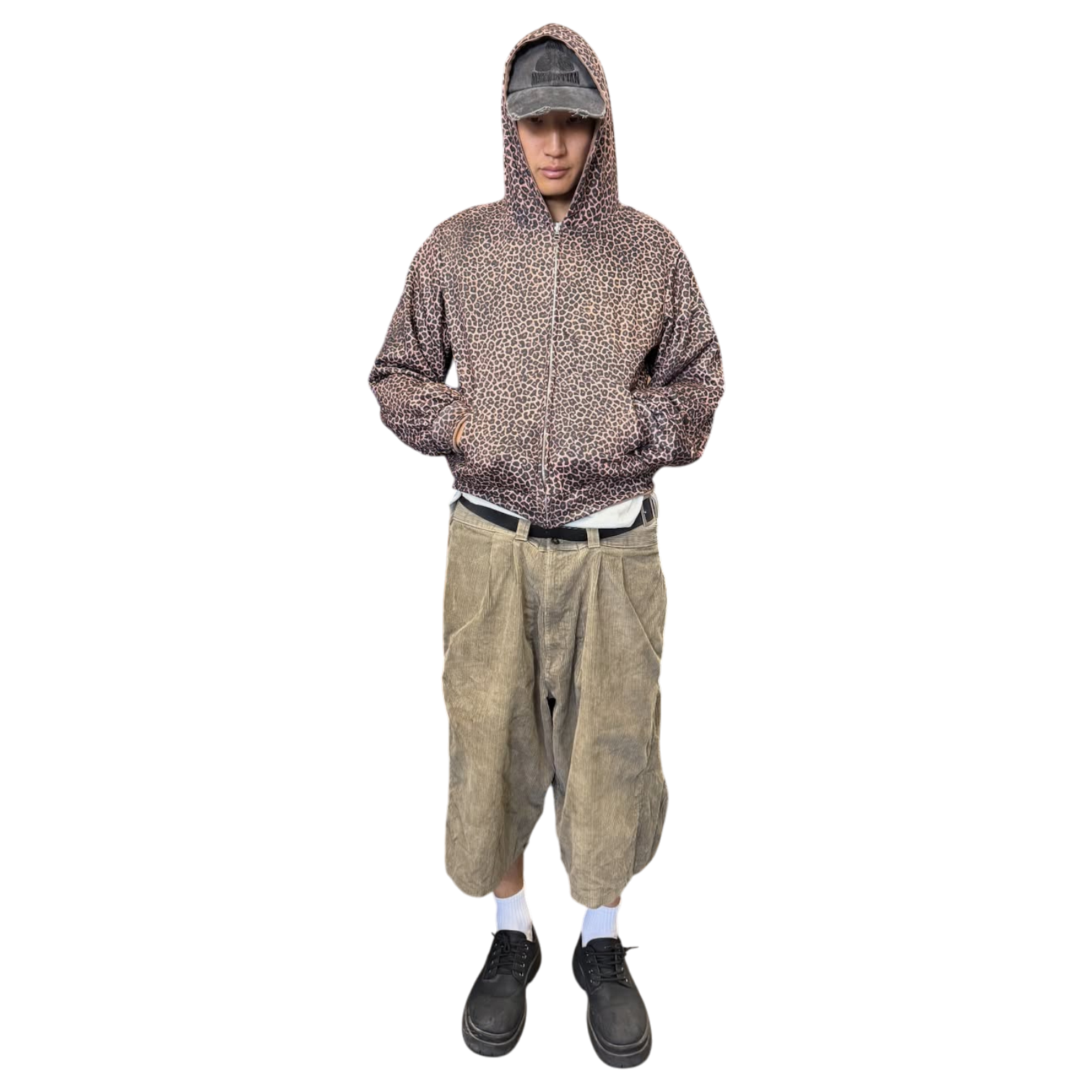 HEAVYWEIGHT ZIP-UP, CHEETAH