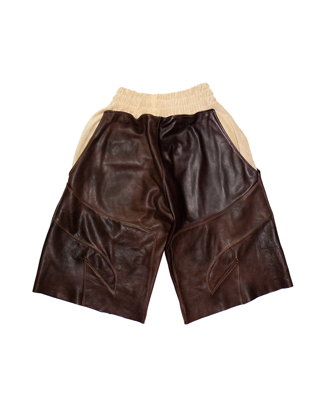Snap Leather Short