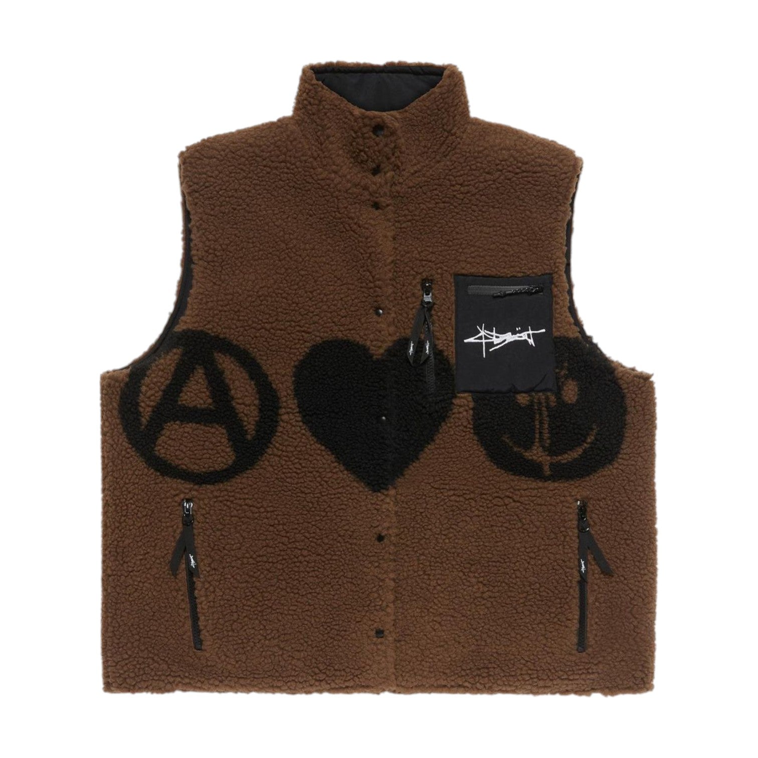 Reversible Sherpa Vest