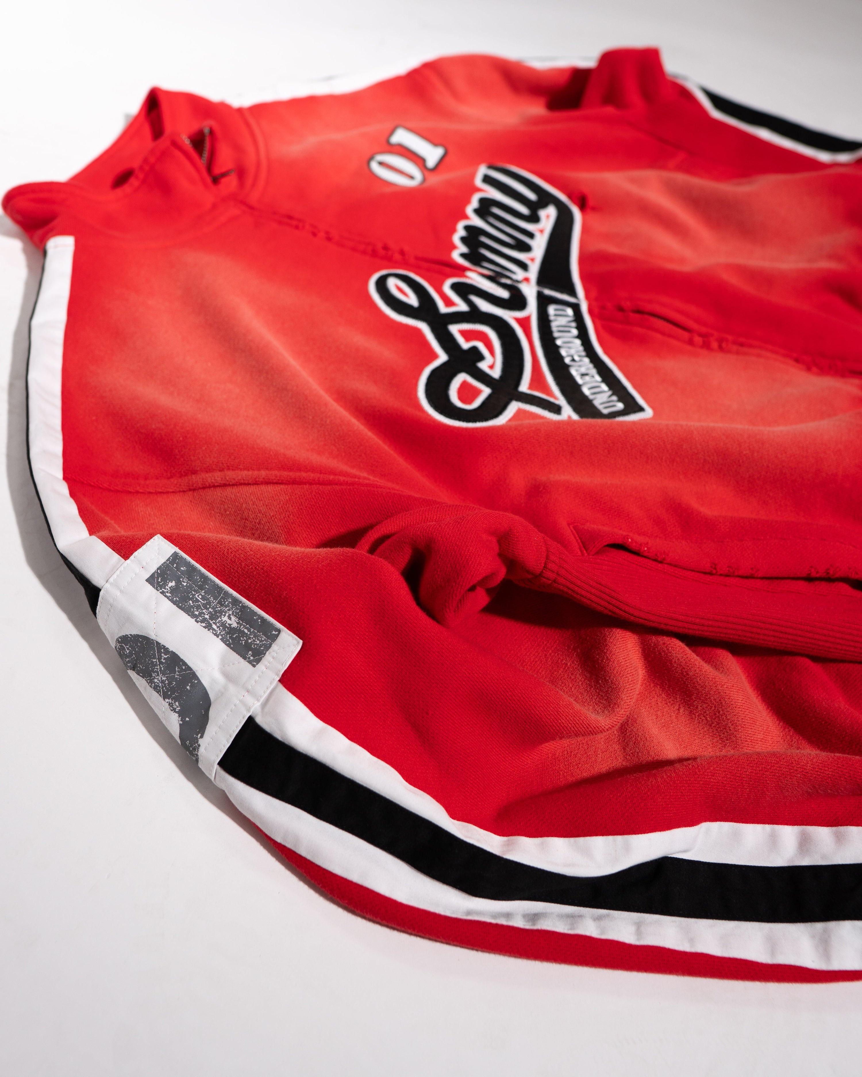 LOST AND FOUND TRACK JACKET - RED