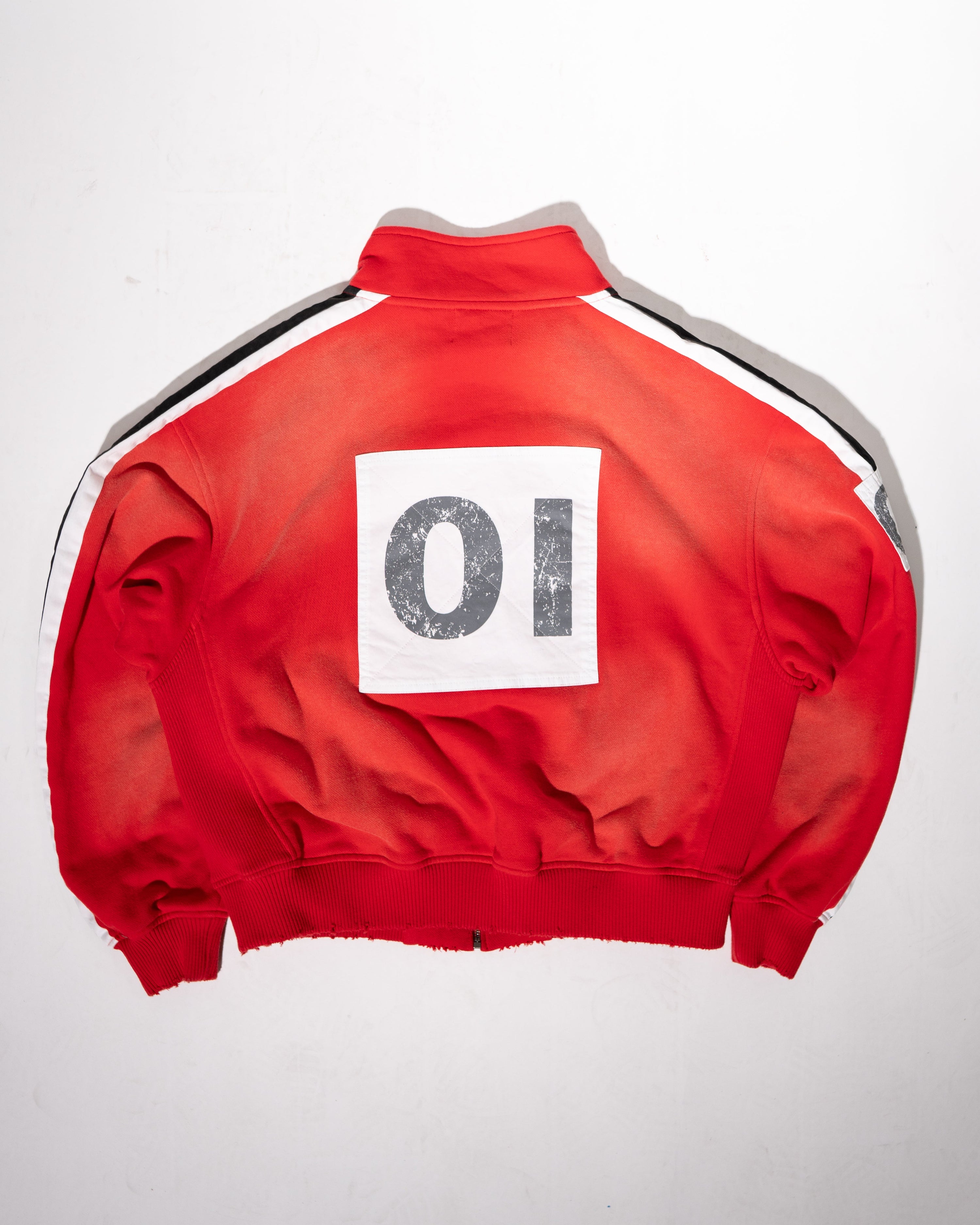 LOST AND FOUND TRACK JACKET - RED