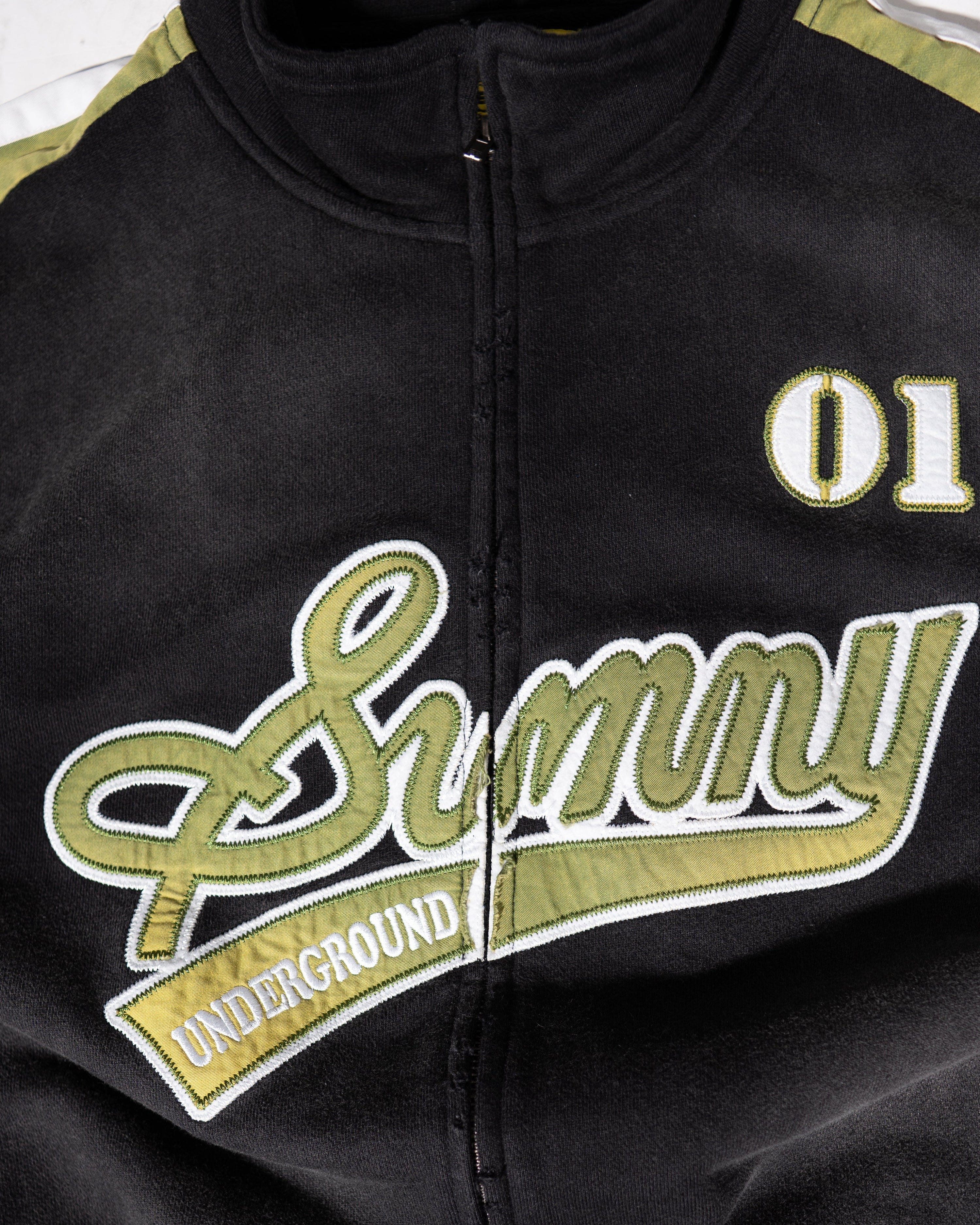 LOST AND FOUND TRACK JACKET - BLACK