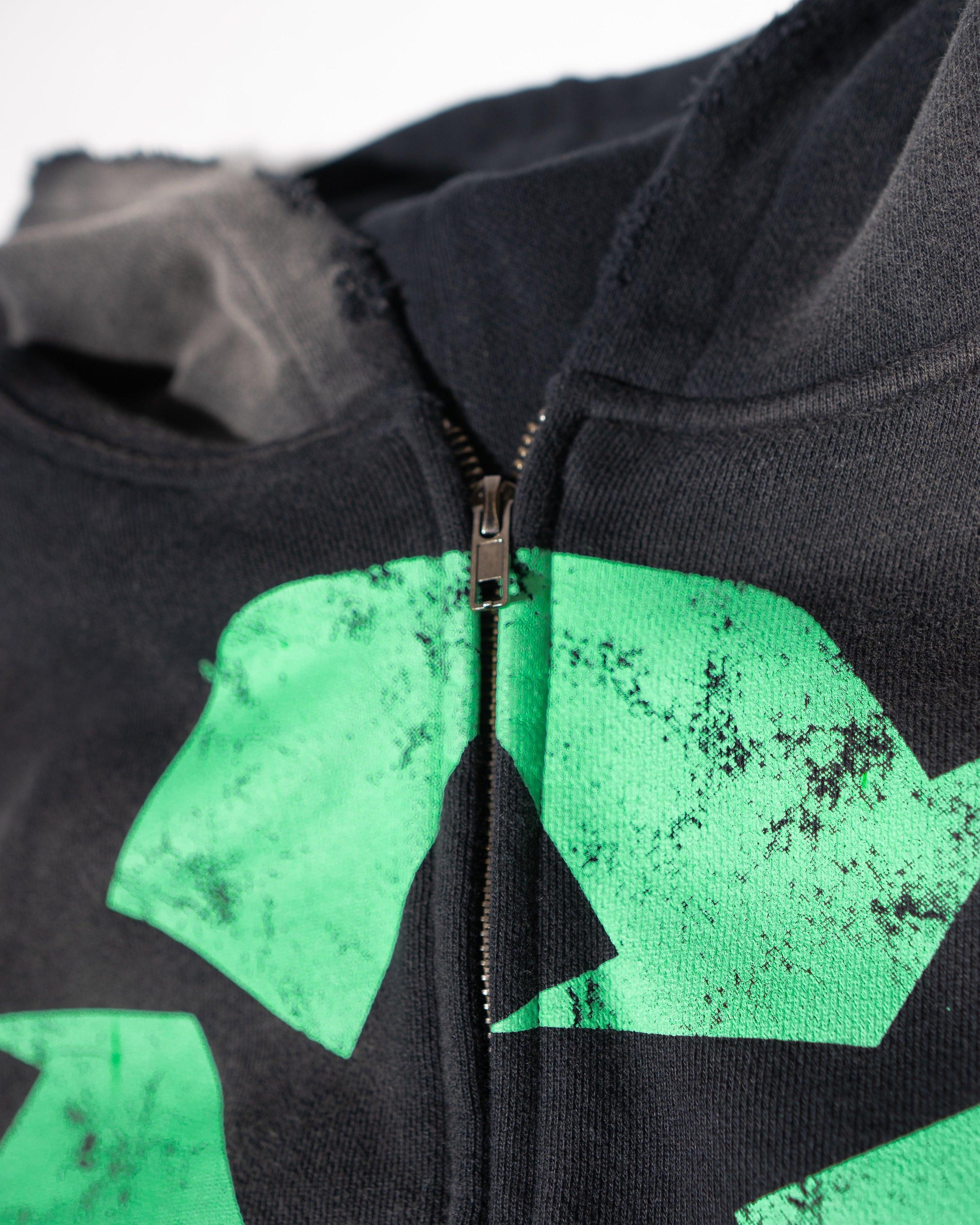 BORN AGAIN HOODIE - BLACK