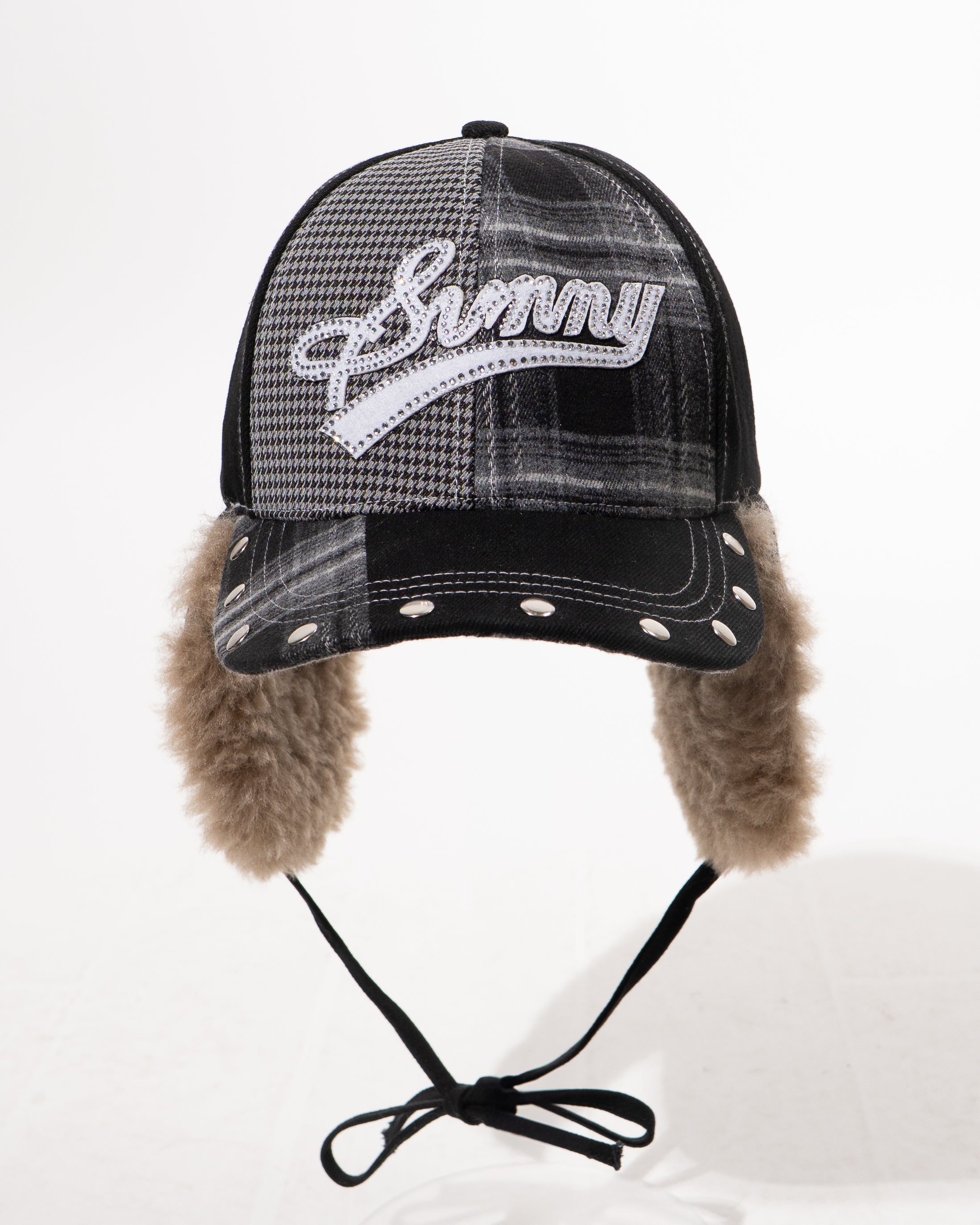 MULTI-PLAID CAP