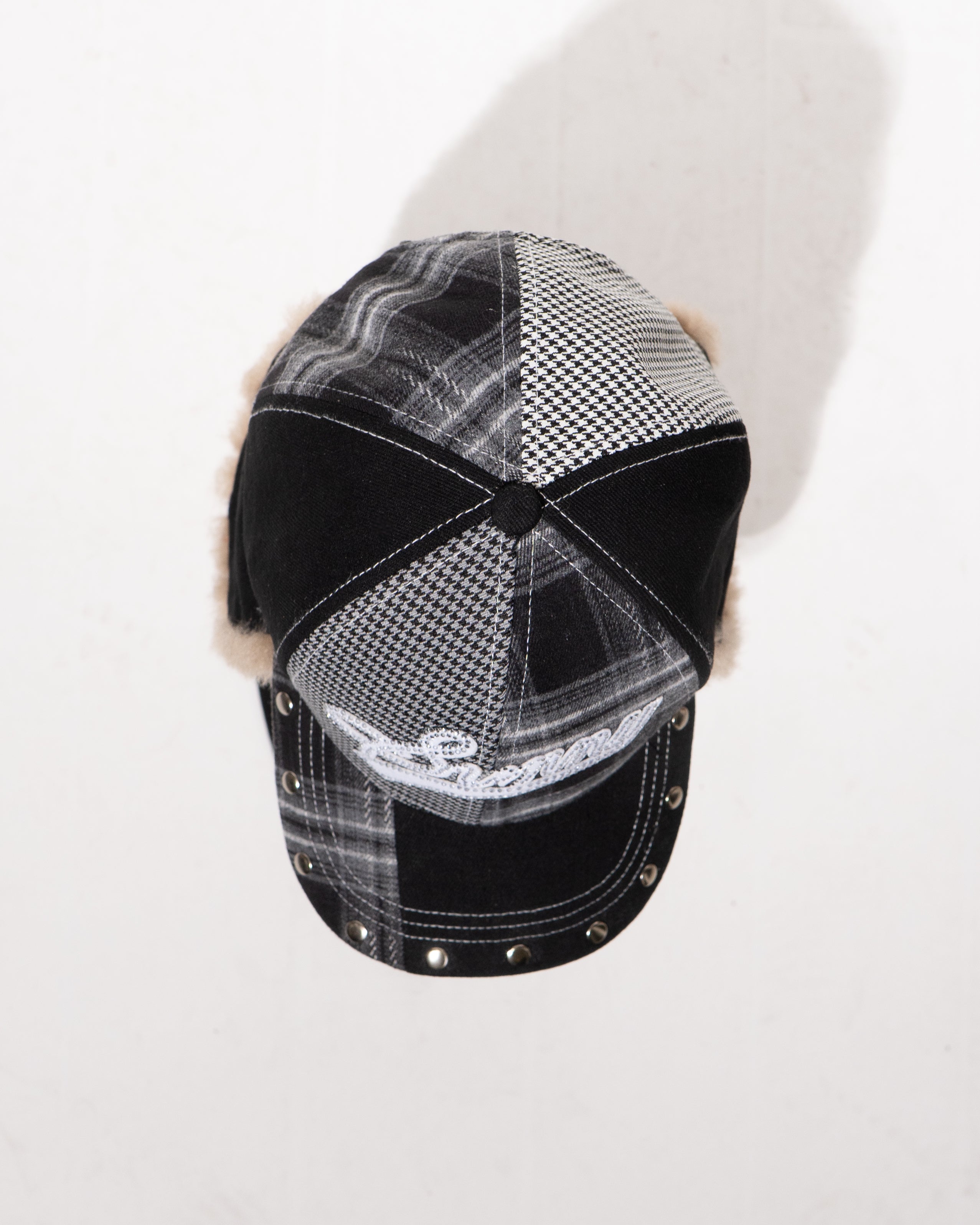 MULTI-PLAID CAP