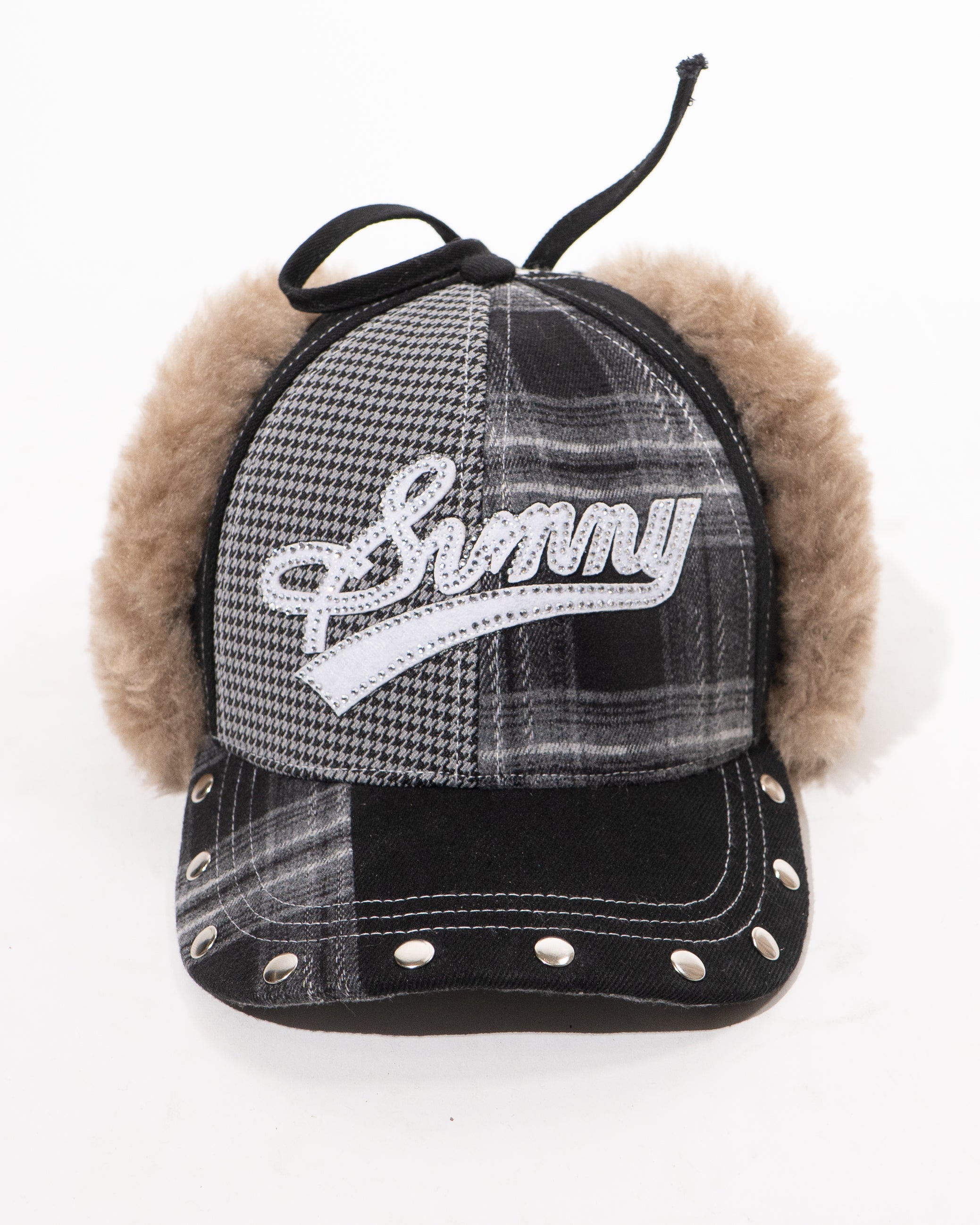 MULTI-PLAID CAP