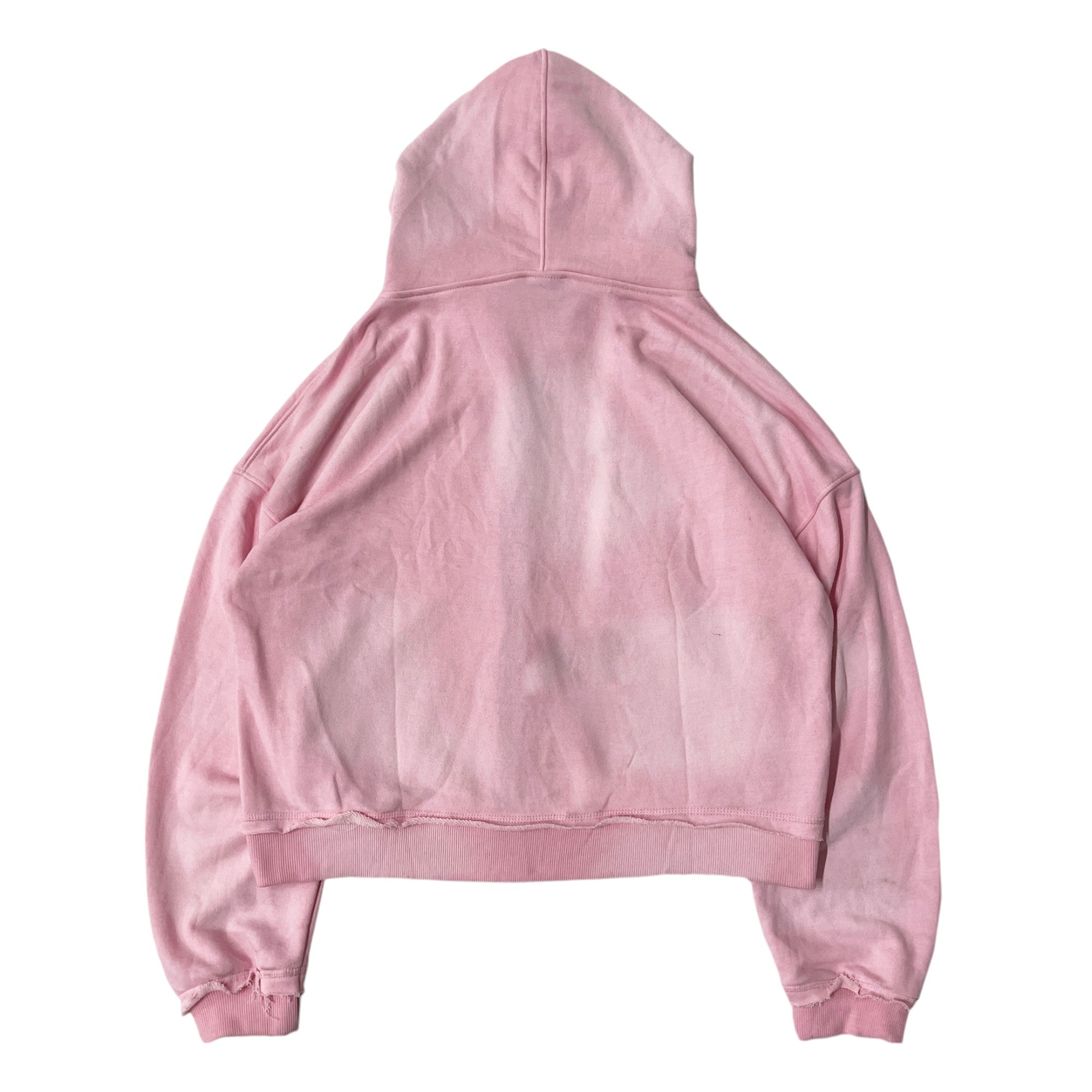 ZIP HOODIE V2, PINK [DISTRESSED]