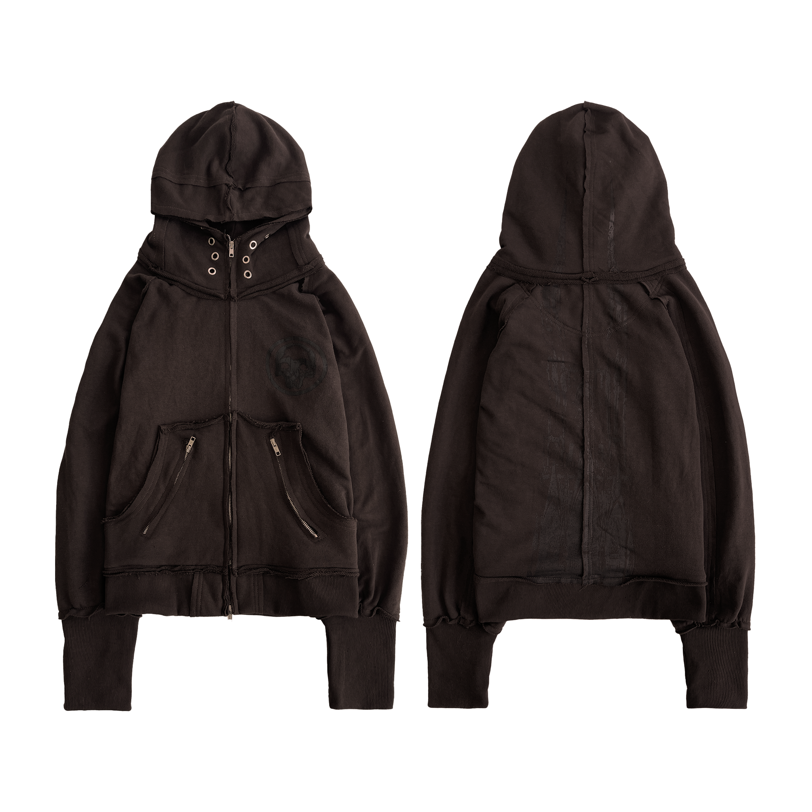 Blaire Hoodie in Brown