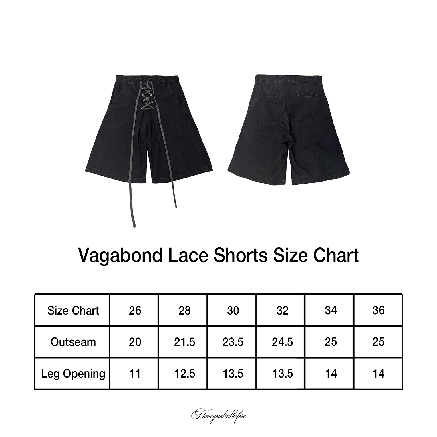 Vagabond, Lace Shorts