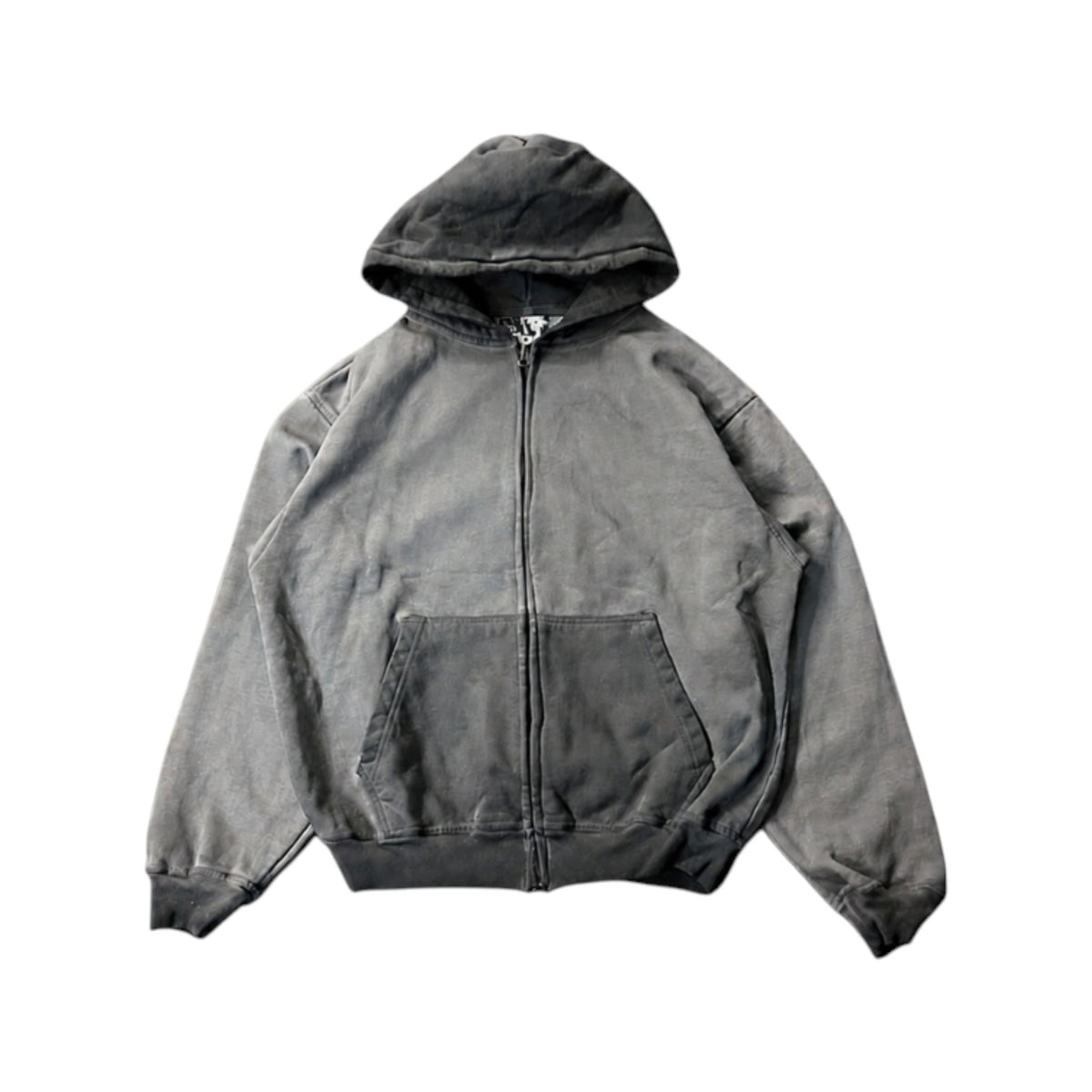 TWO TONE - Gradient wash Zip-Up
