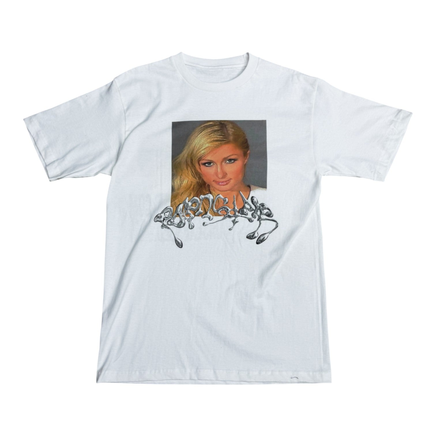 White Paris Tee
