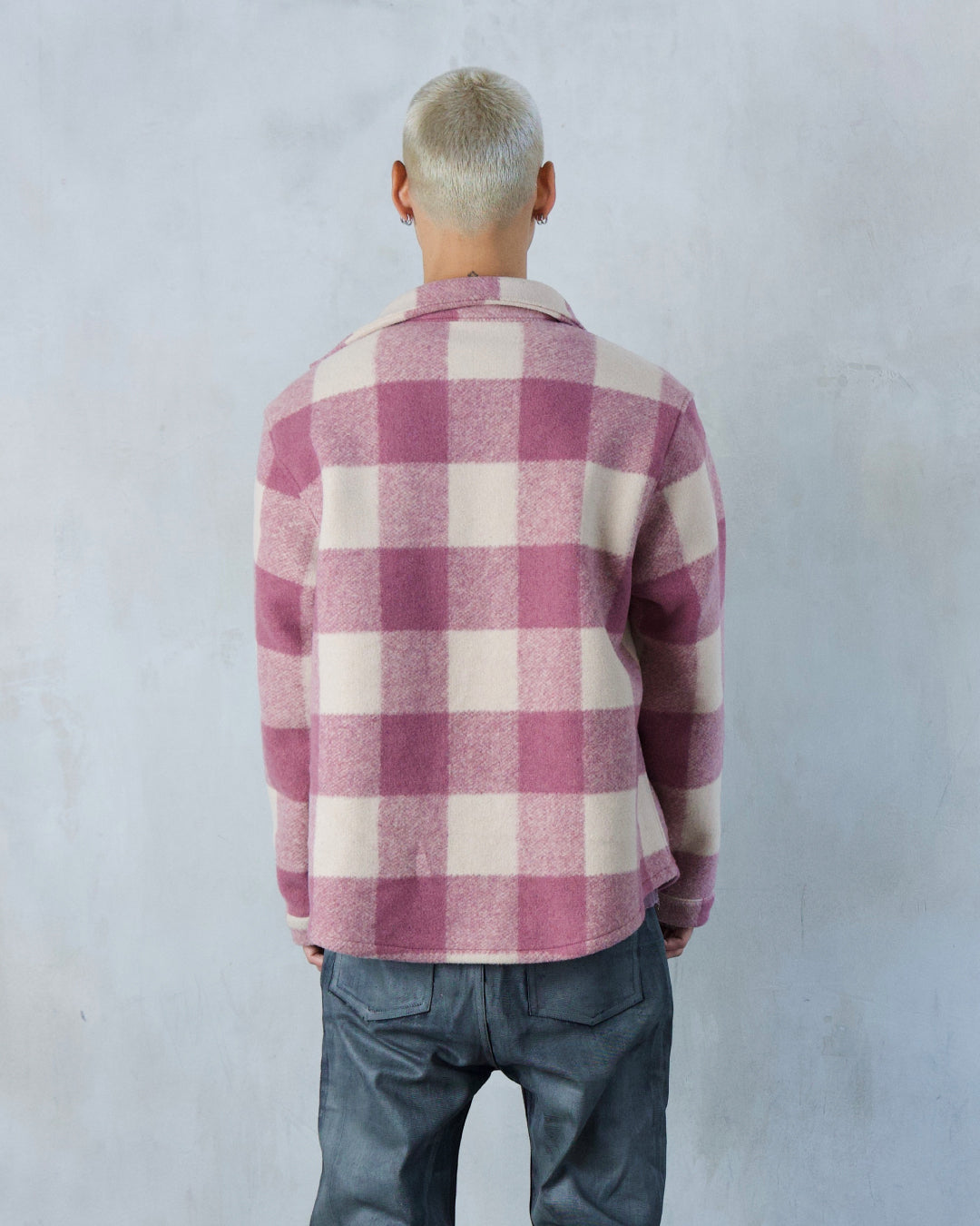 MAINLINE 0.1 'BUBBLE PINK' JAPANESE WOOL FLANNEL