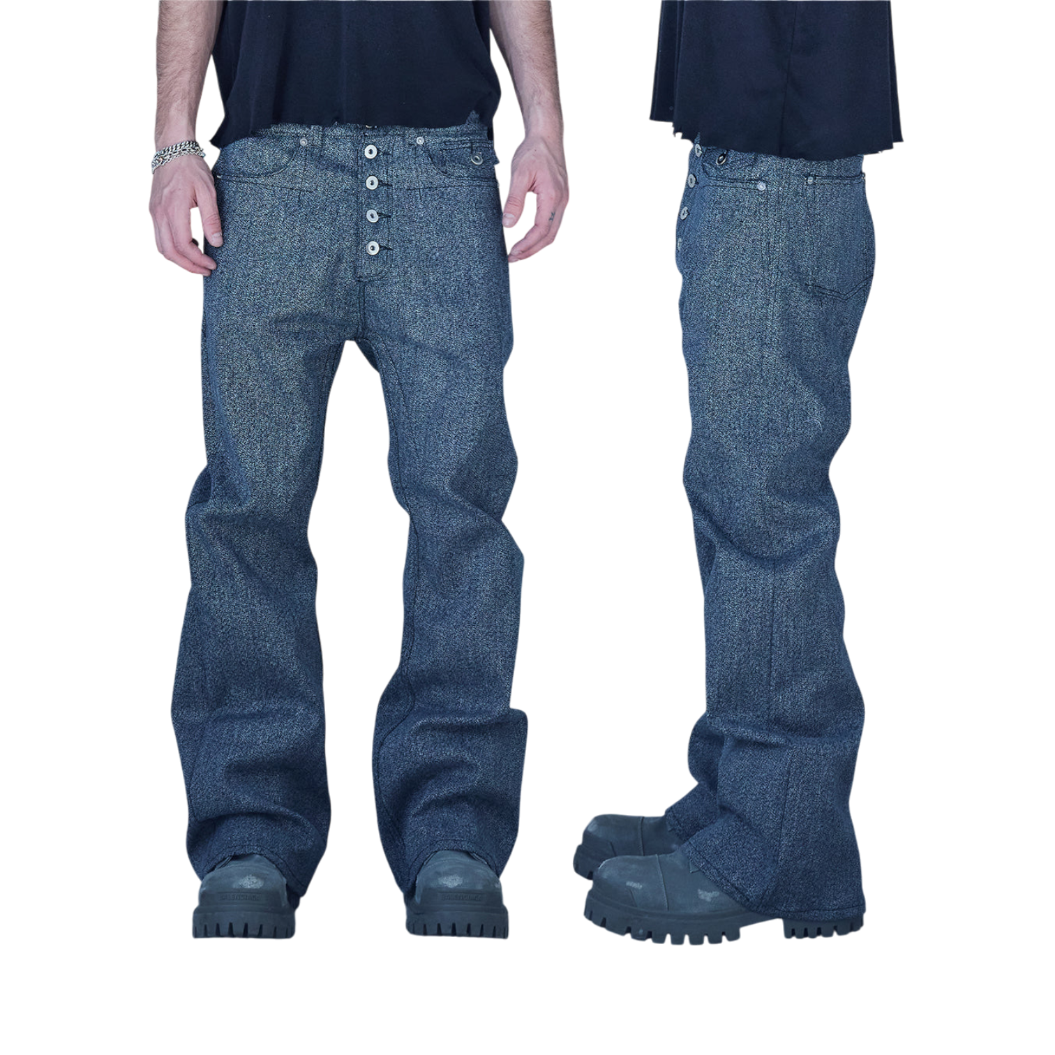 BASE0.3-TRIBLEND-16OZ RAW DENIM
