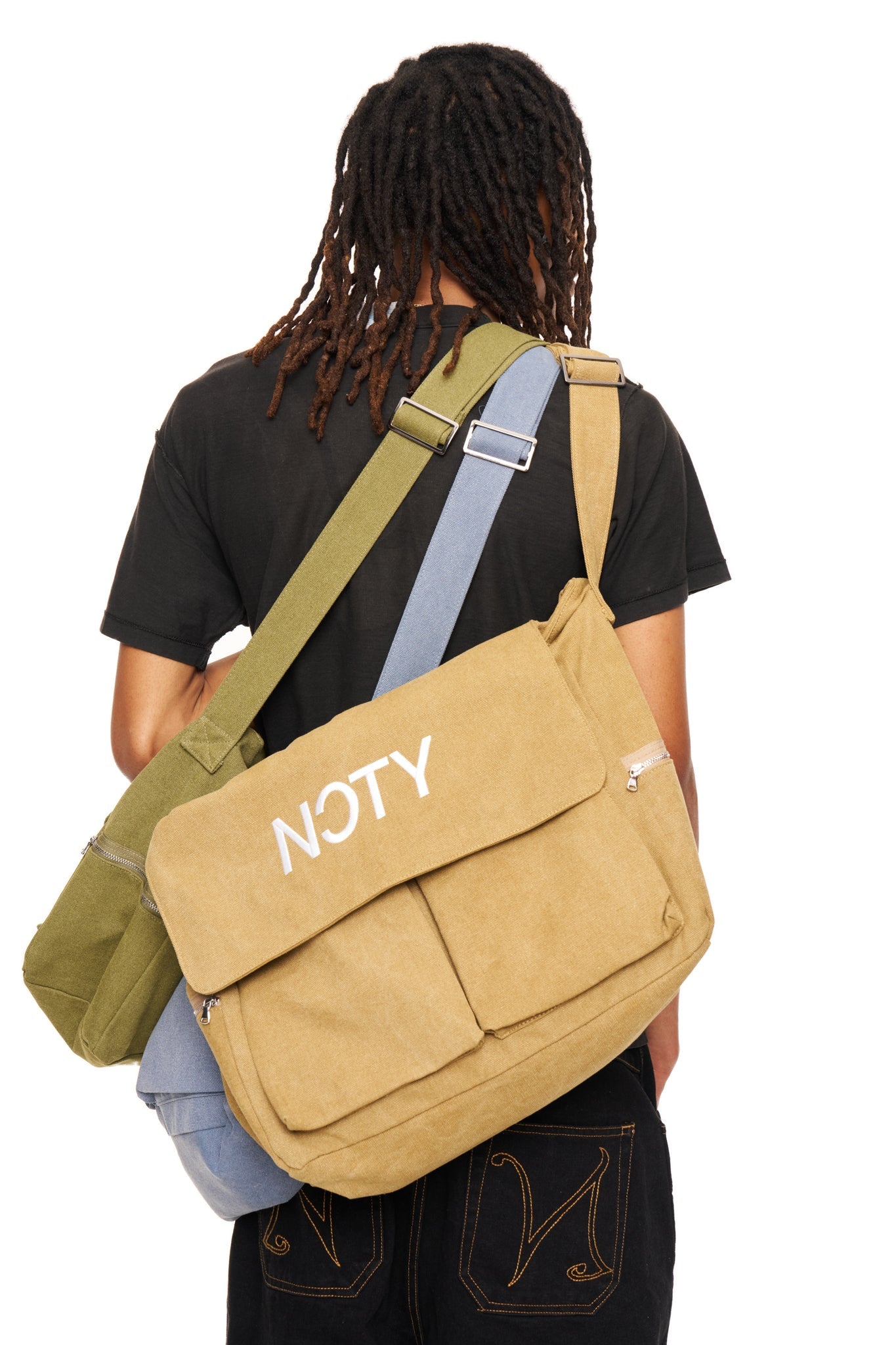 'FYS' Canvas Messenger Bags