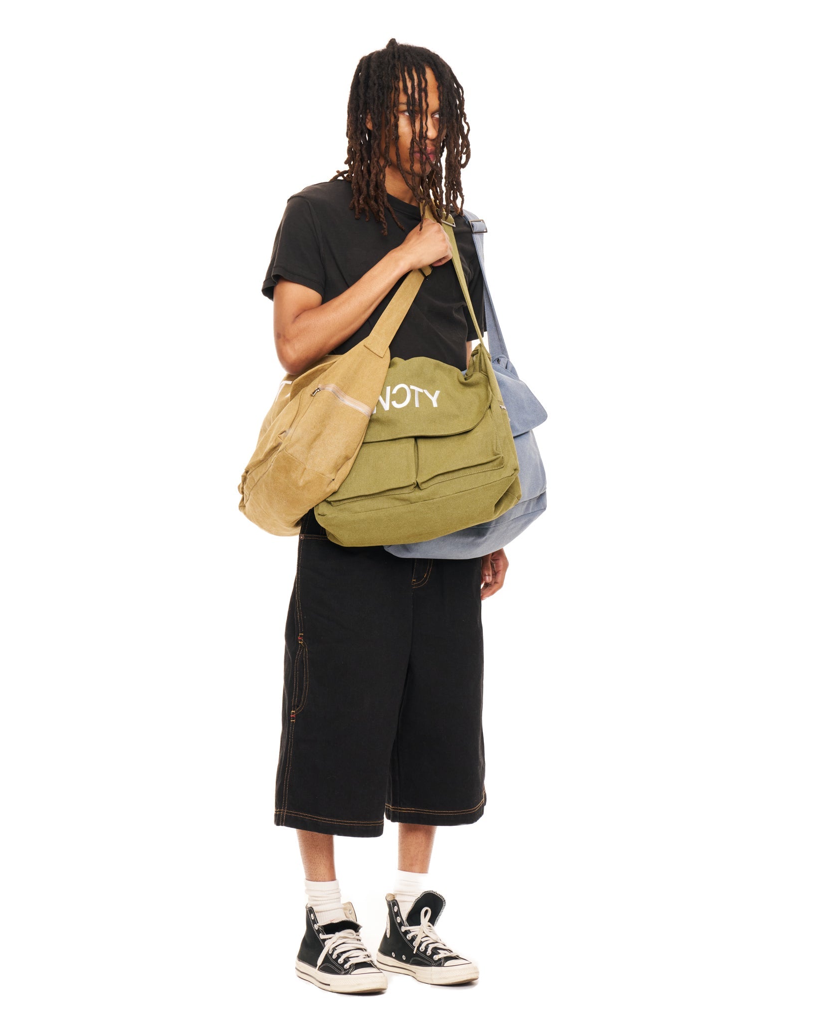 'FYS' Canvas Messenger Bags