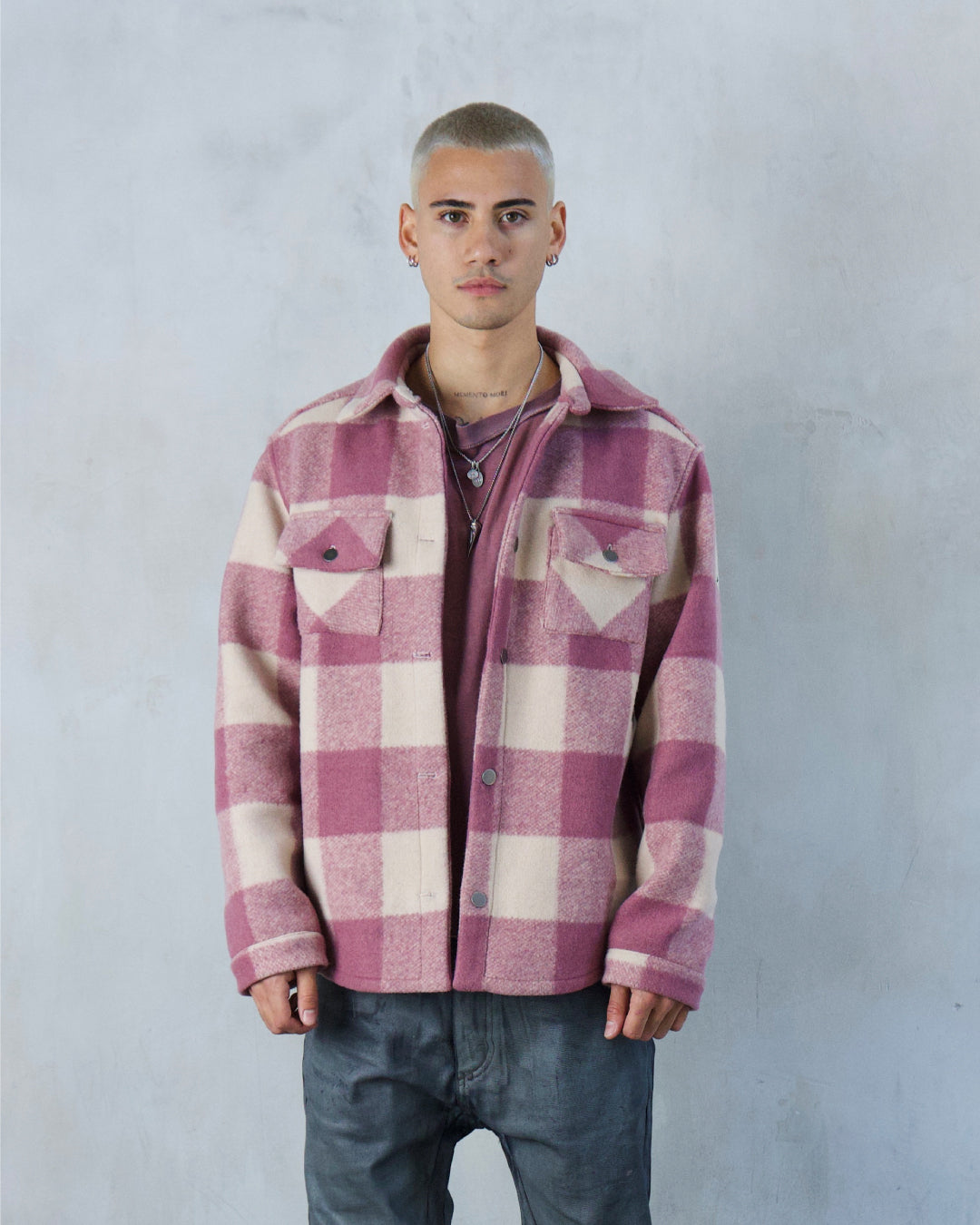 MAINLINE 0.1 'BUBBLE PINK' JAPANESE WOOL FLANNEL