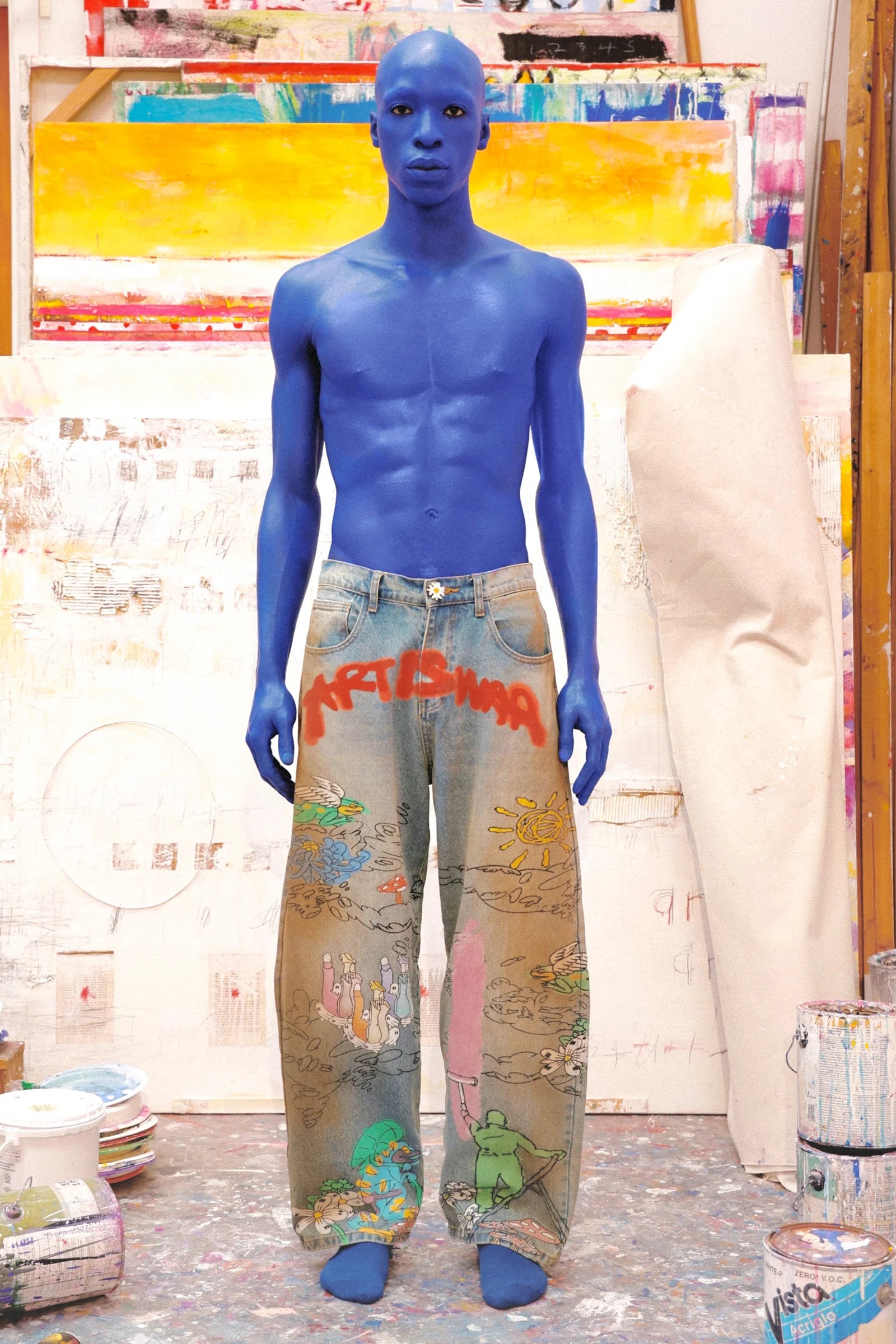 ART IS WAR PAINTER PANTS – Lowheads