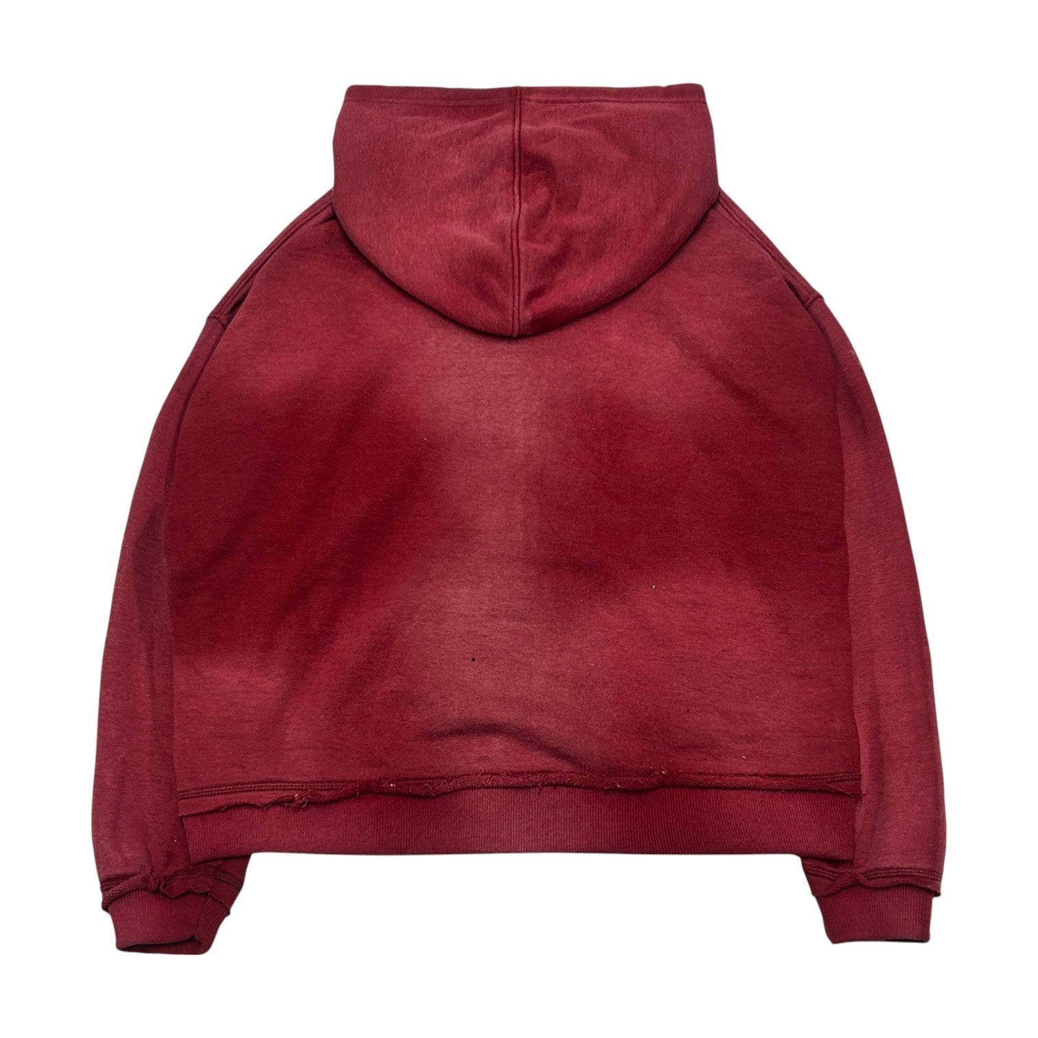 ZIP-UP, BURNT RED