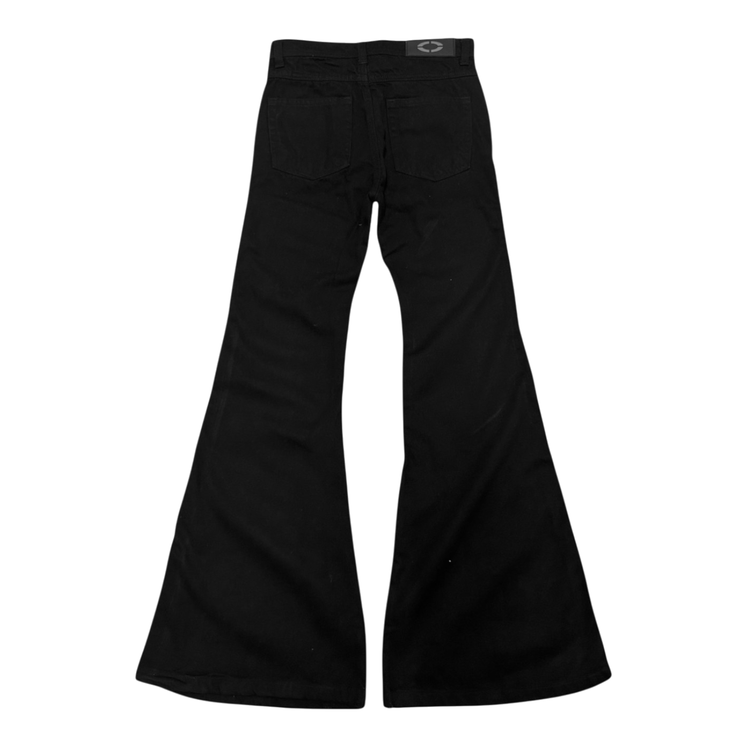 FLARED DENIM, MIDNIGHT BLACK