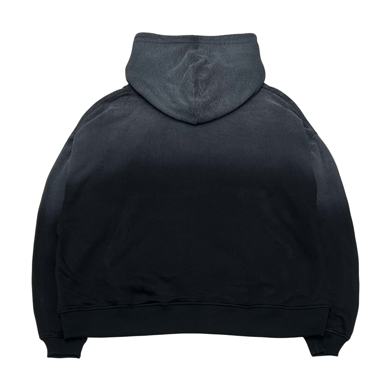 HOODIE, FADED BLACK