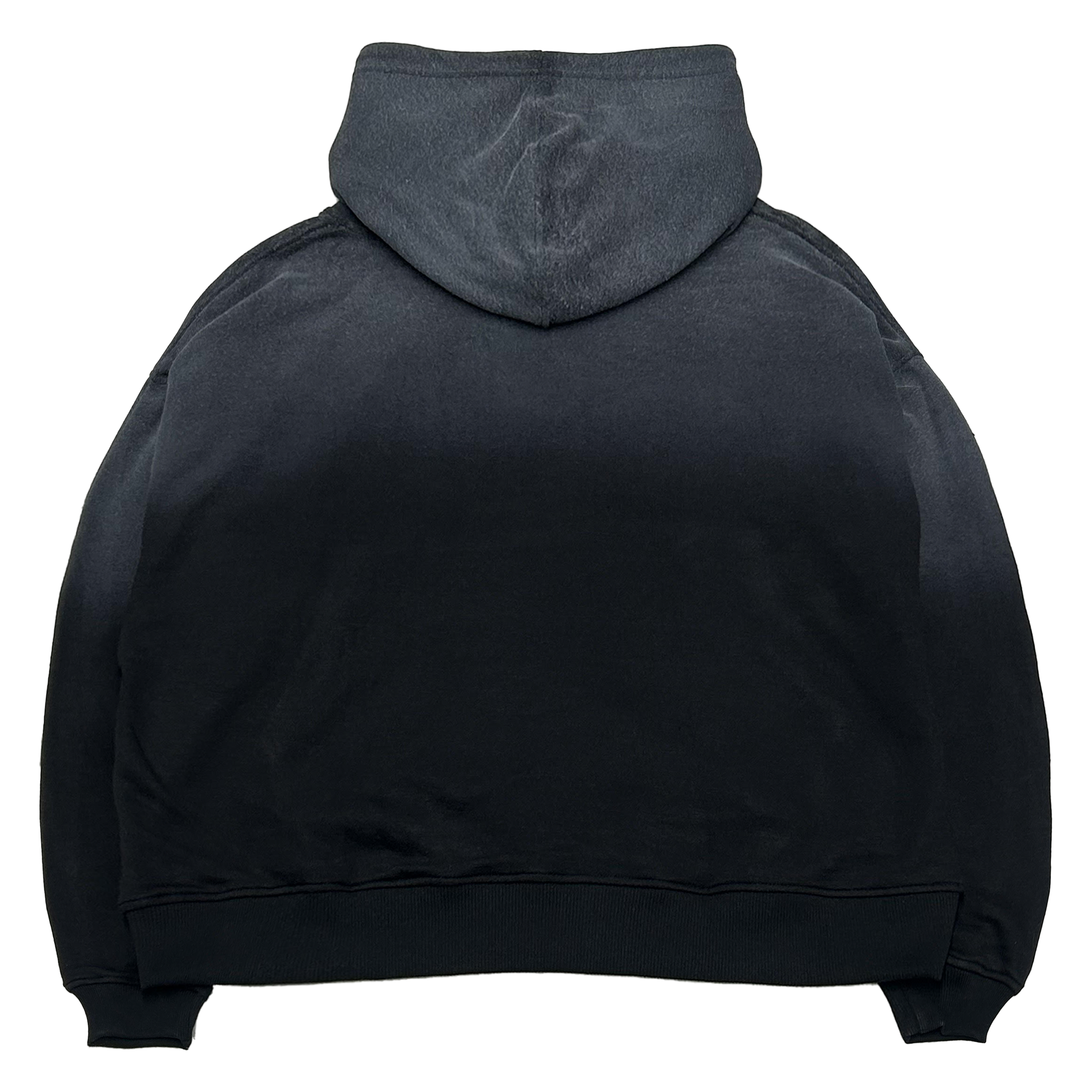 HOODIE, FADED BLACK