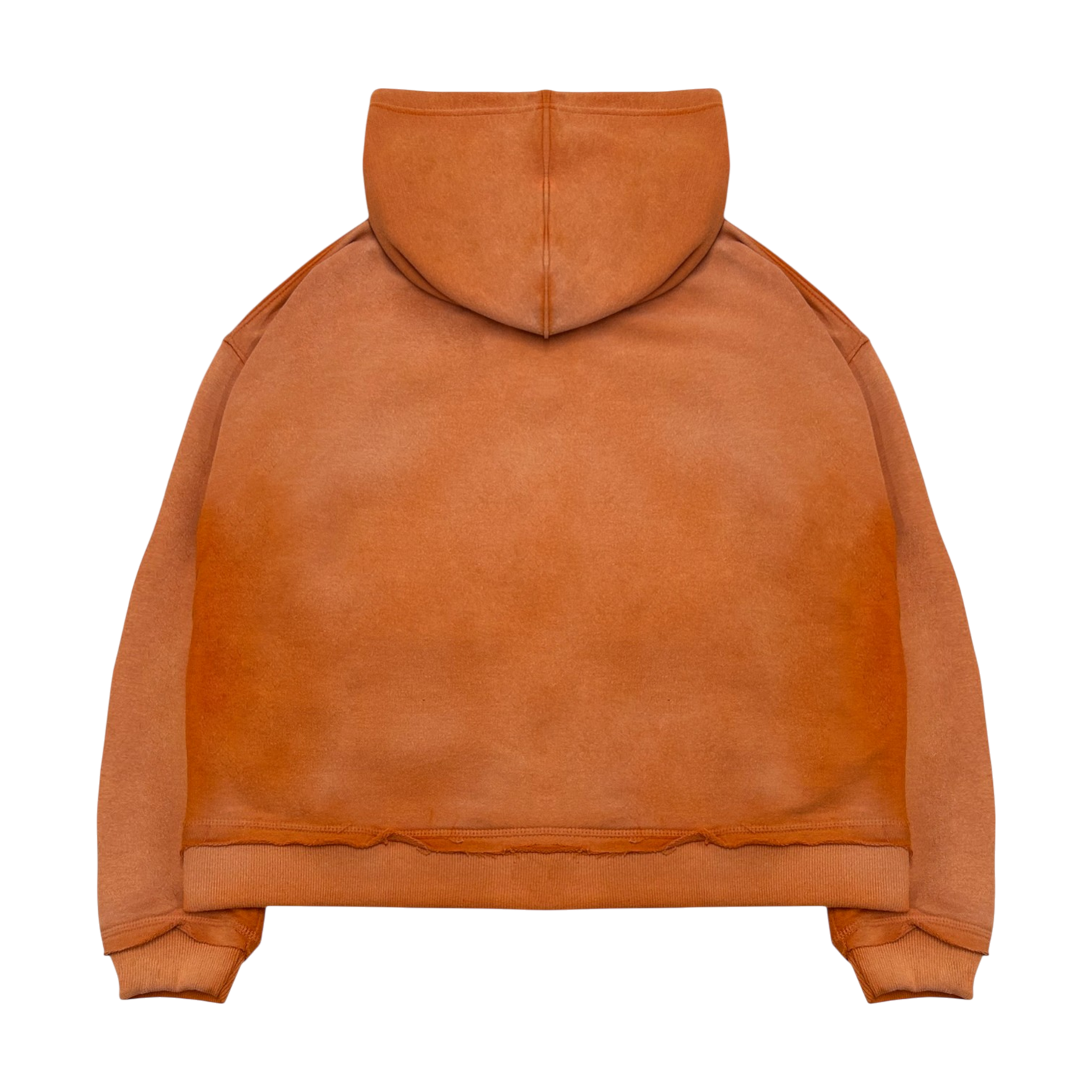 ZIP-UP, BURNT ORANGE