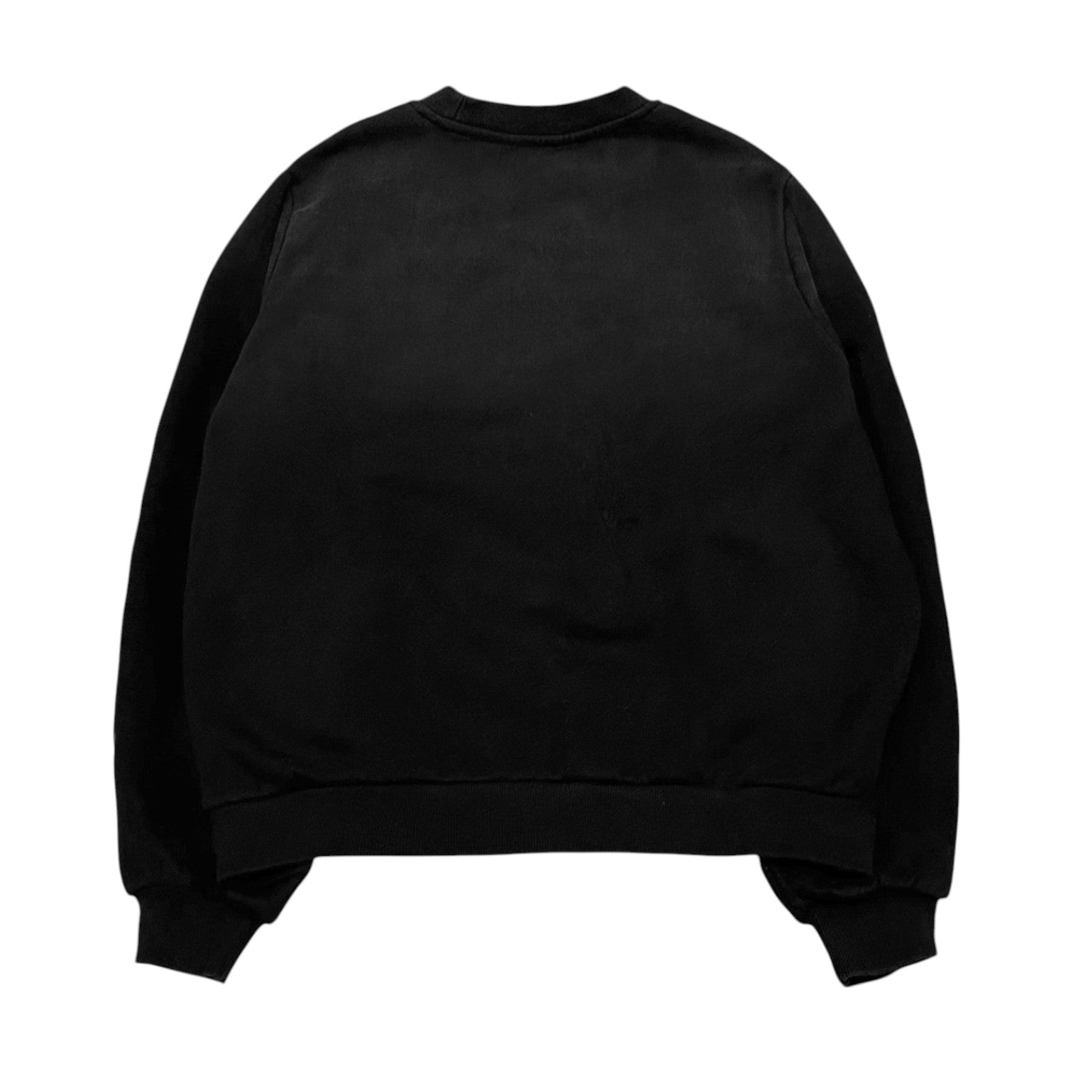 CREWNECK, FADED BLACK