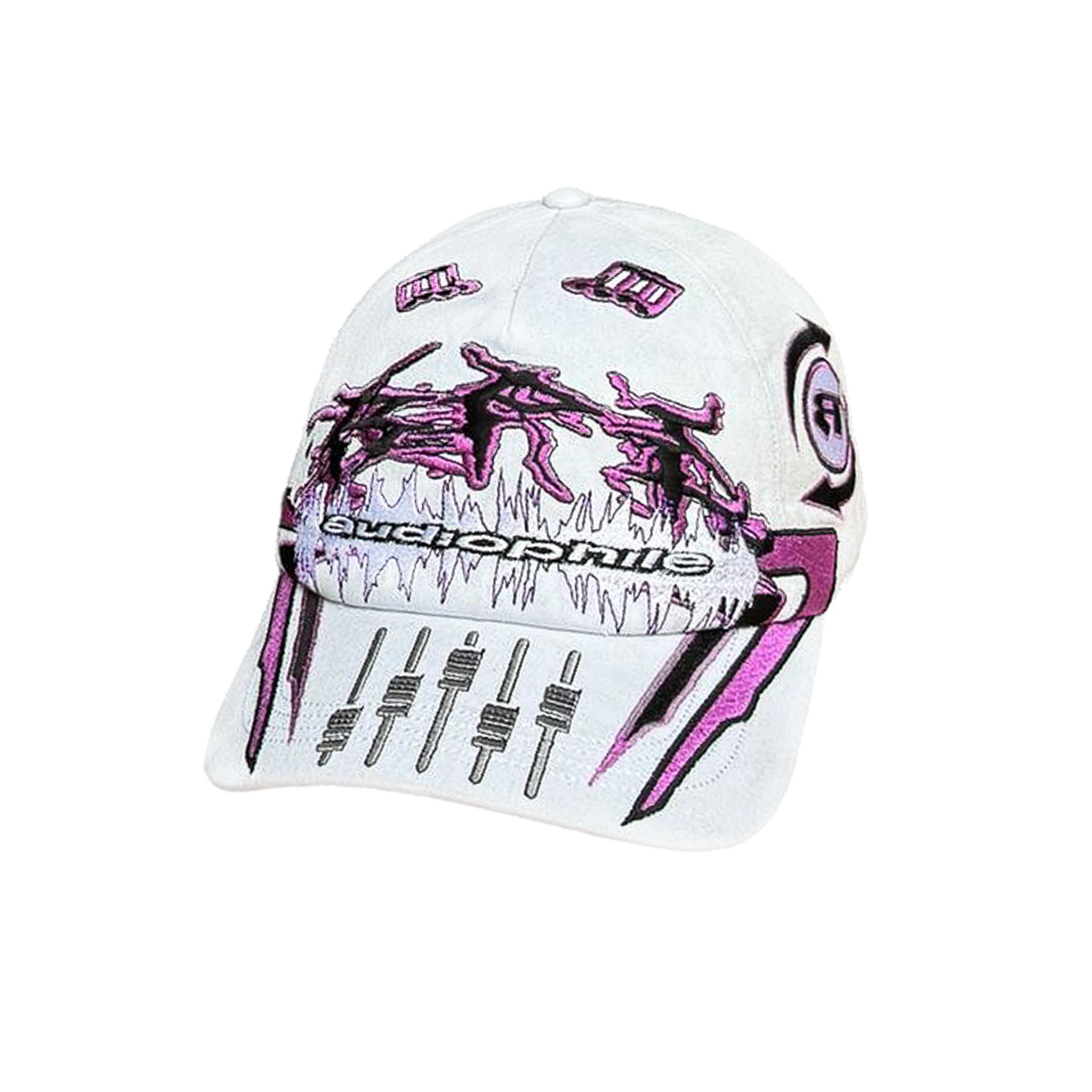 MUSIC HAT (WHITE AND PINK)