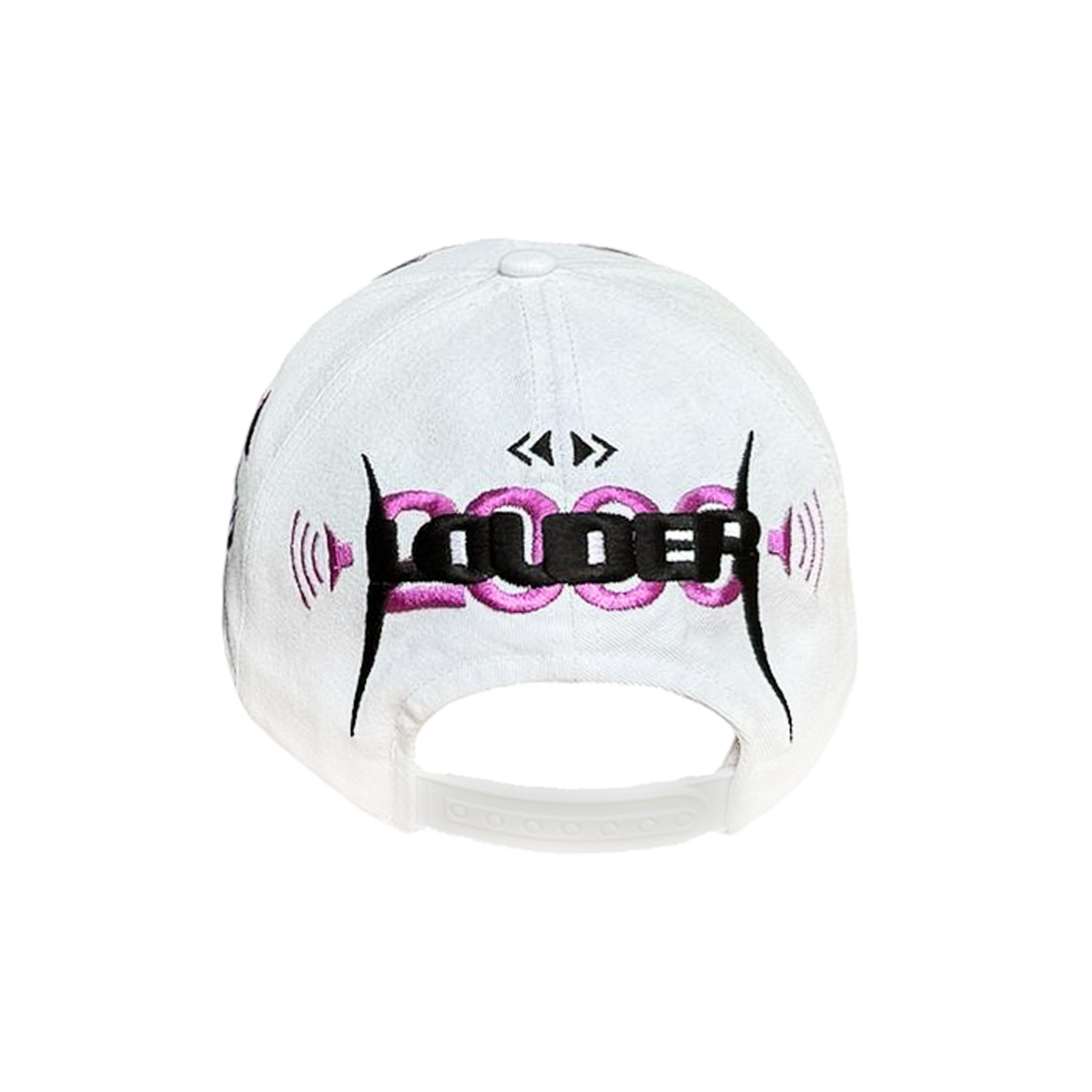 MUSIC HAT (WHITE AND PINK)