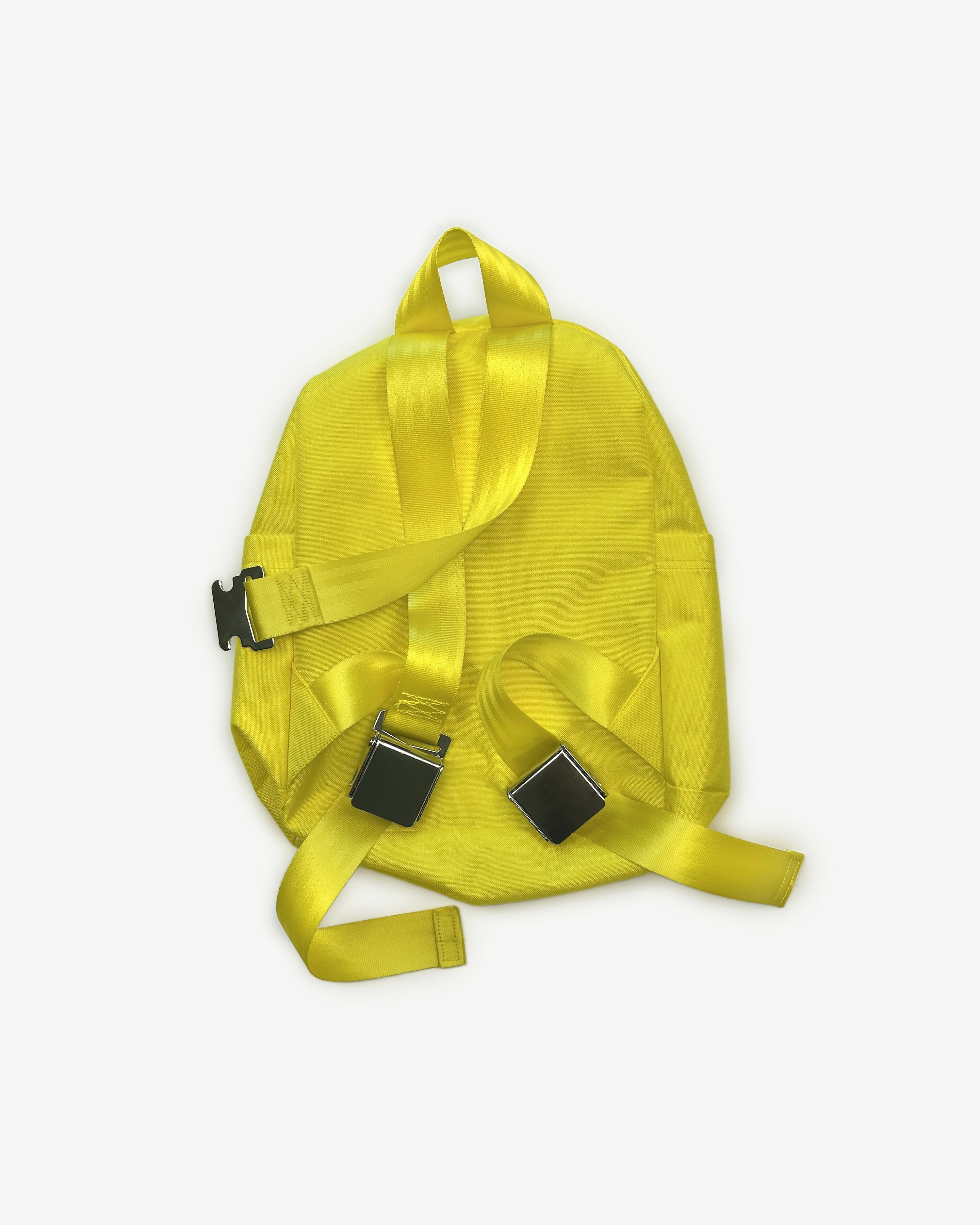 Seatbelt Strap Backpack Backside