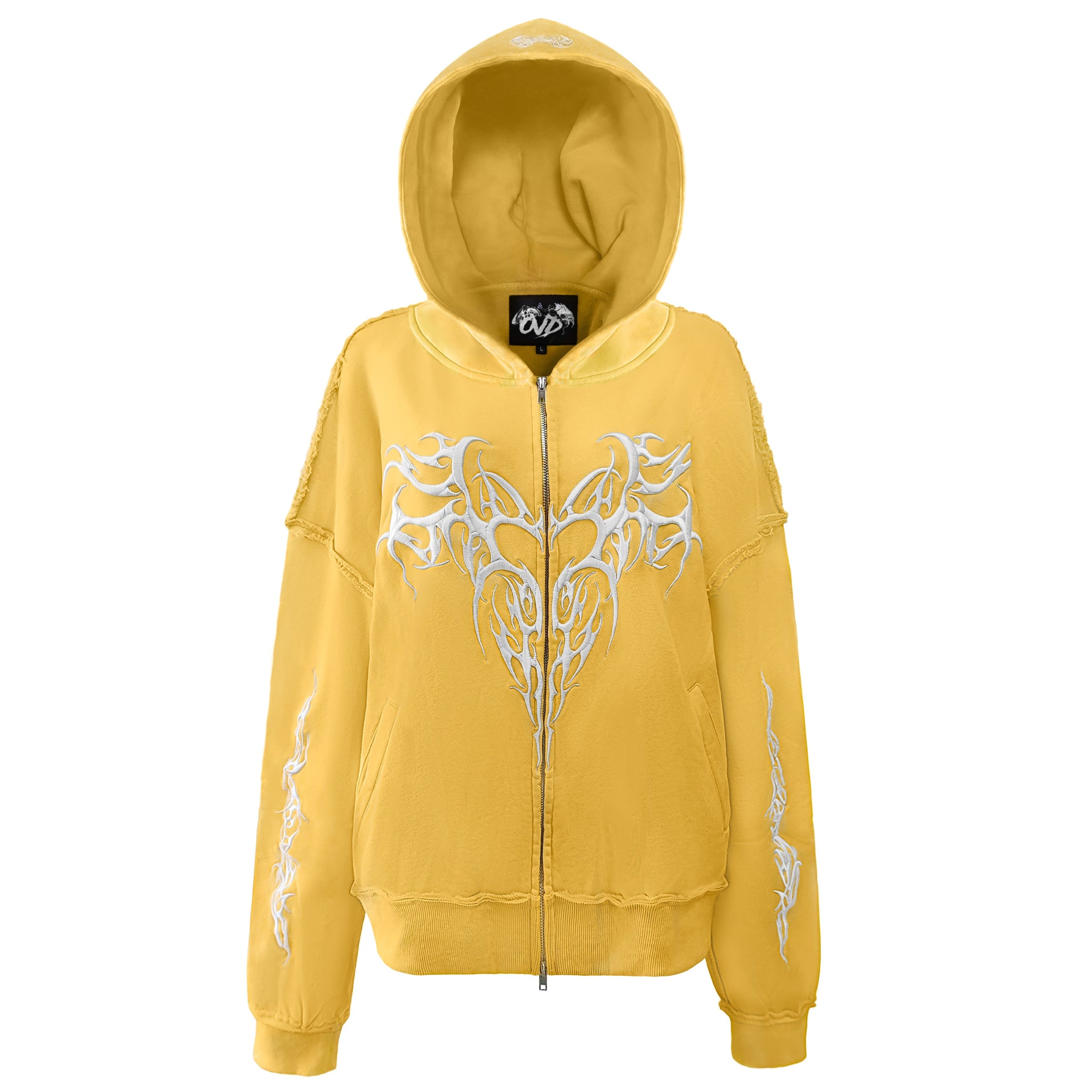 "Y333K" ZIP UP - YELLOW