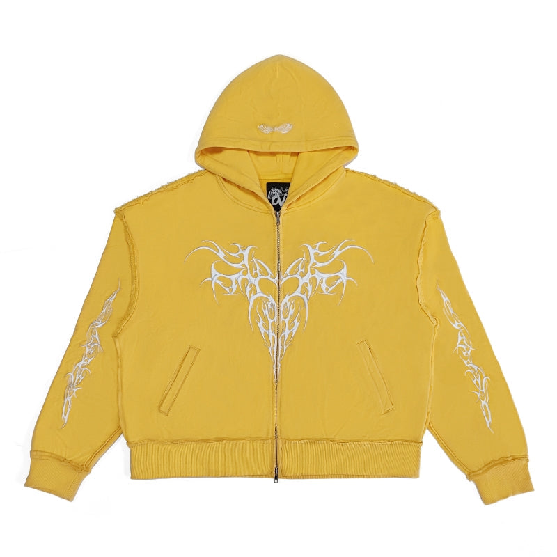 "Y333K" ZIP UP - YELLOW