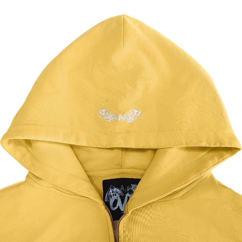 "Y333K" ZIP UP - YELLOW